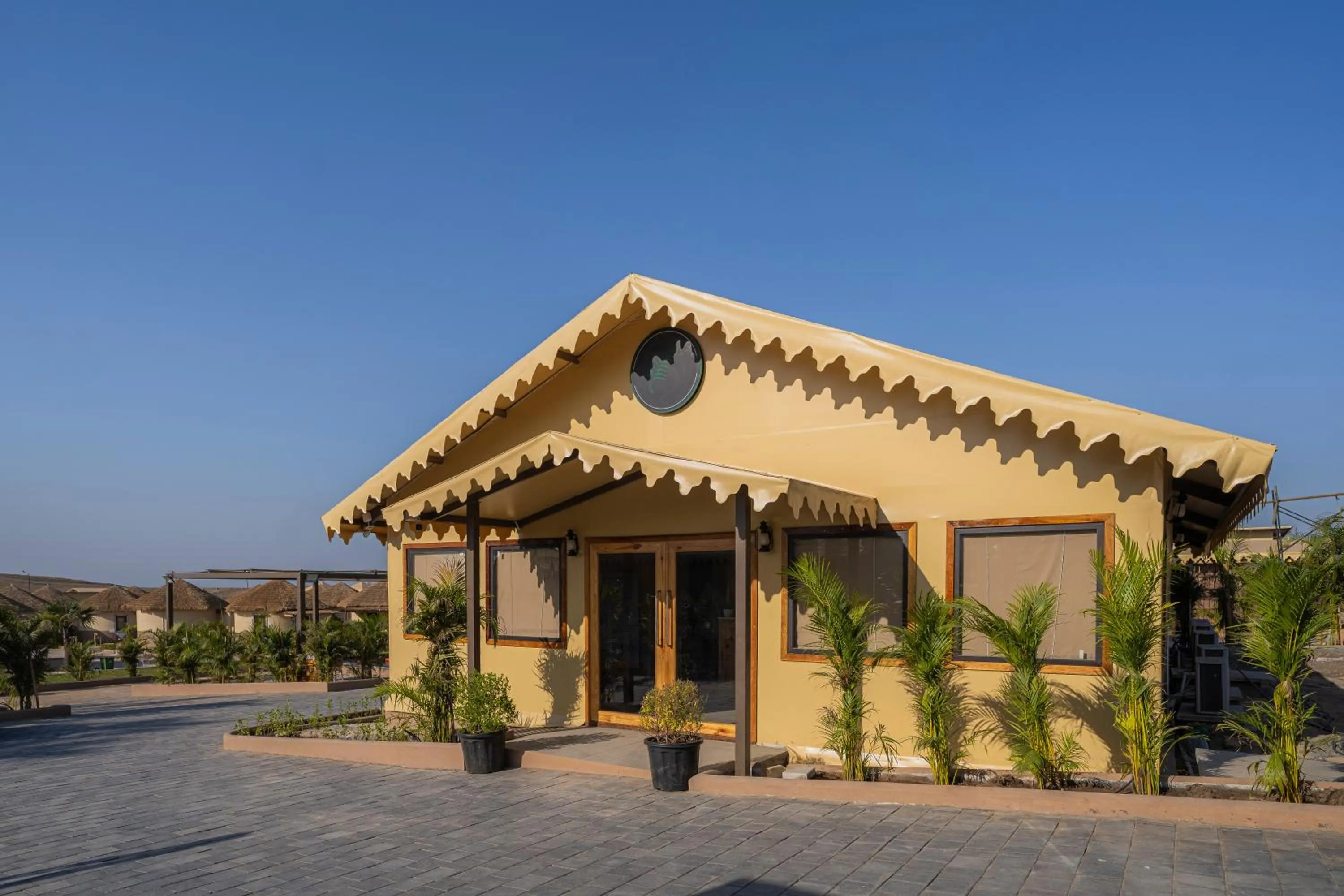 Facade/entrance in The Fern Seaside Luxurious Tent Resort Diu