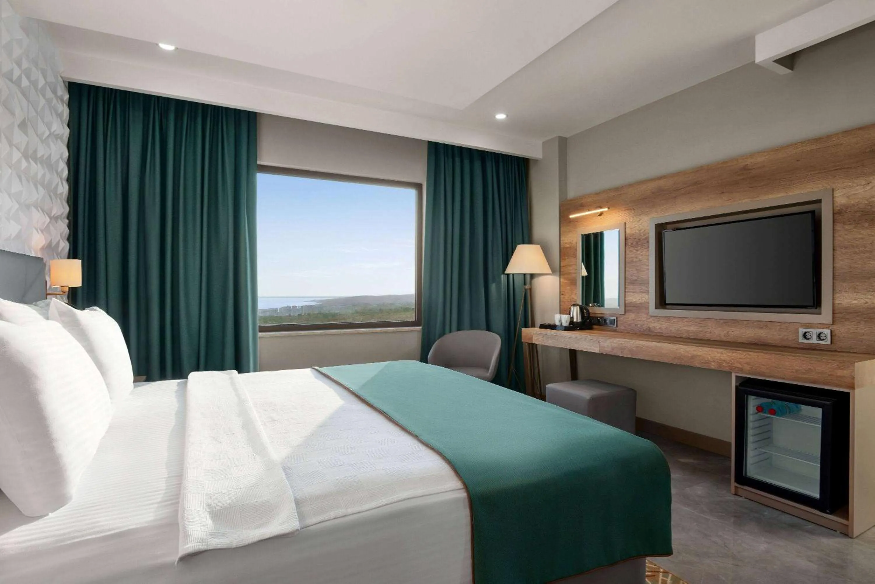 Bed in Ramada Resort By Wyndham Kizkalesi