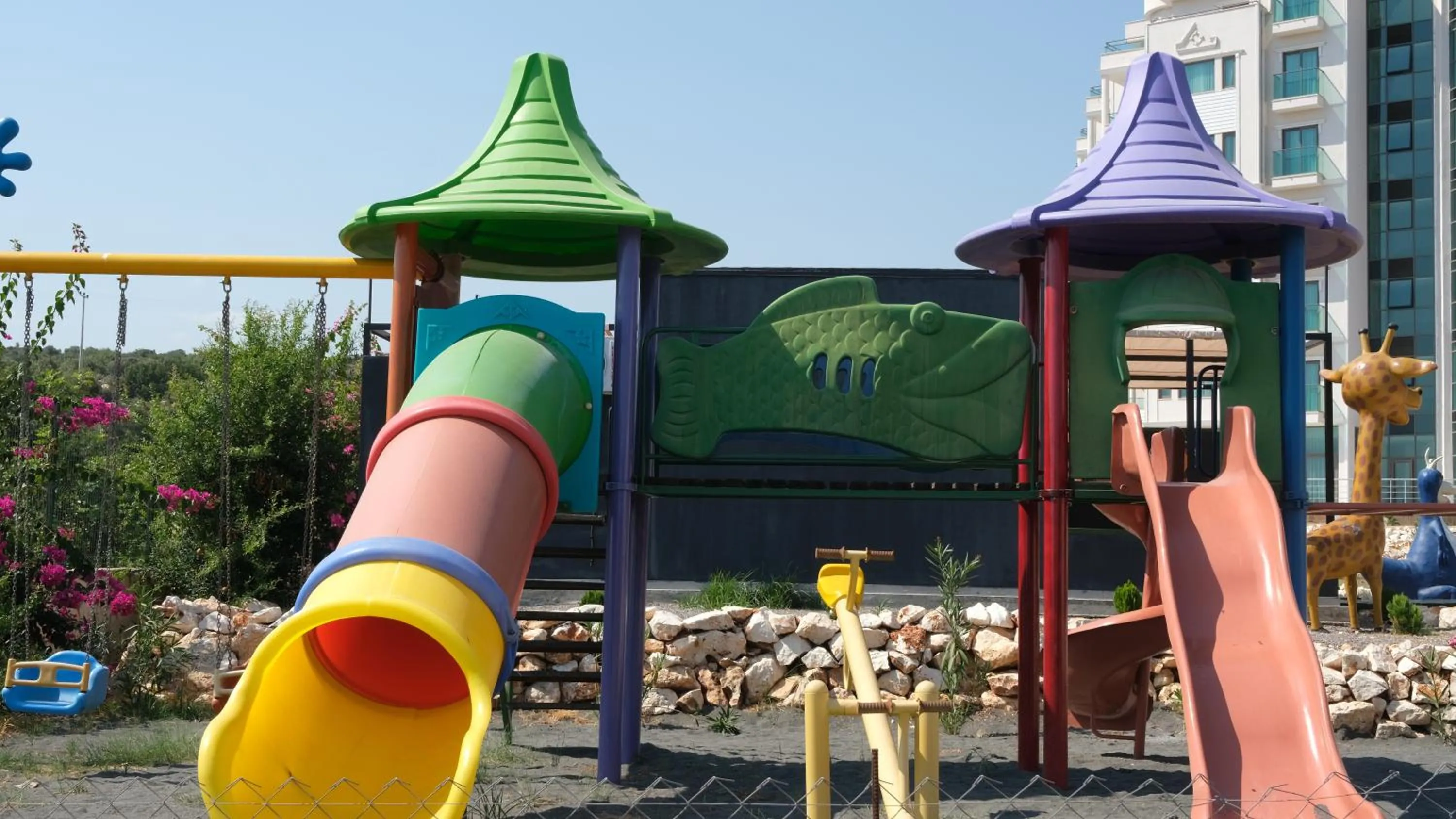 Children play ground in Ramada Resort By Wyndham Kizkalesi