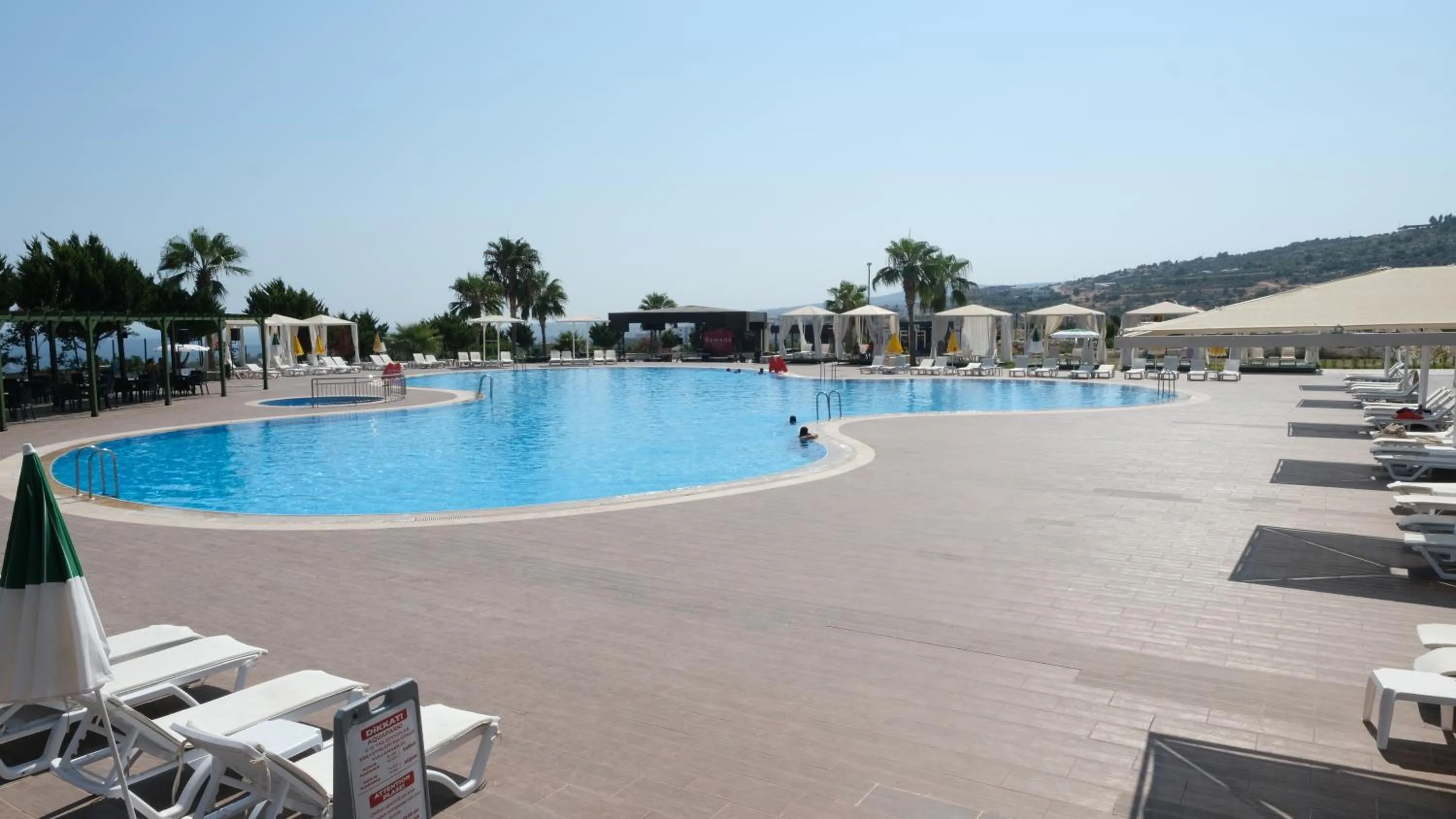 Swimming pool in Ramada Resort By Wyndham Kizkalesi