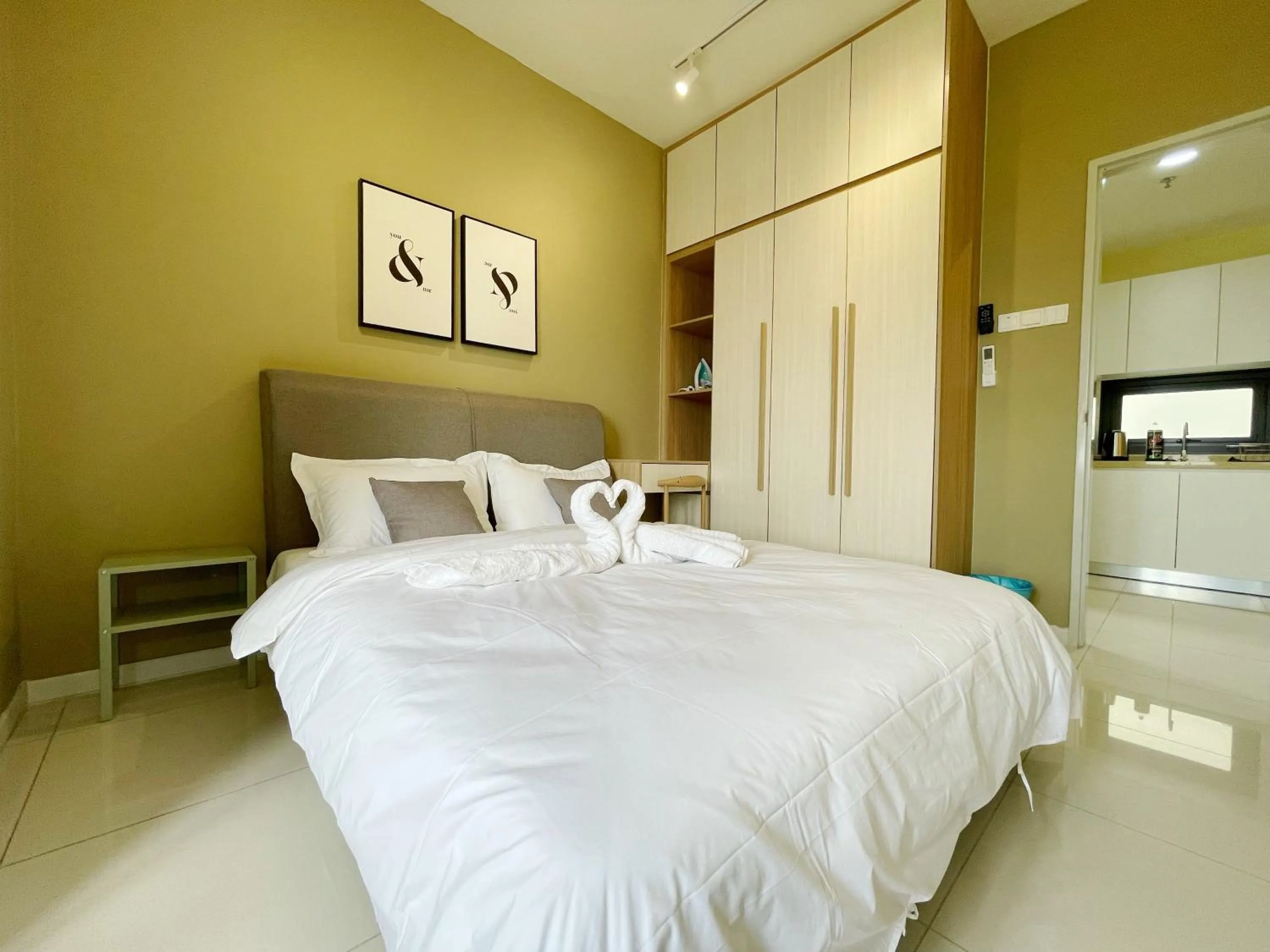 Bedroom, Bed in Horizon Suite Homestay, KLIA by S&T Homez
