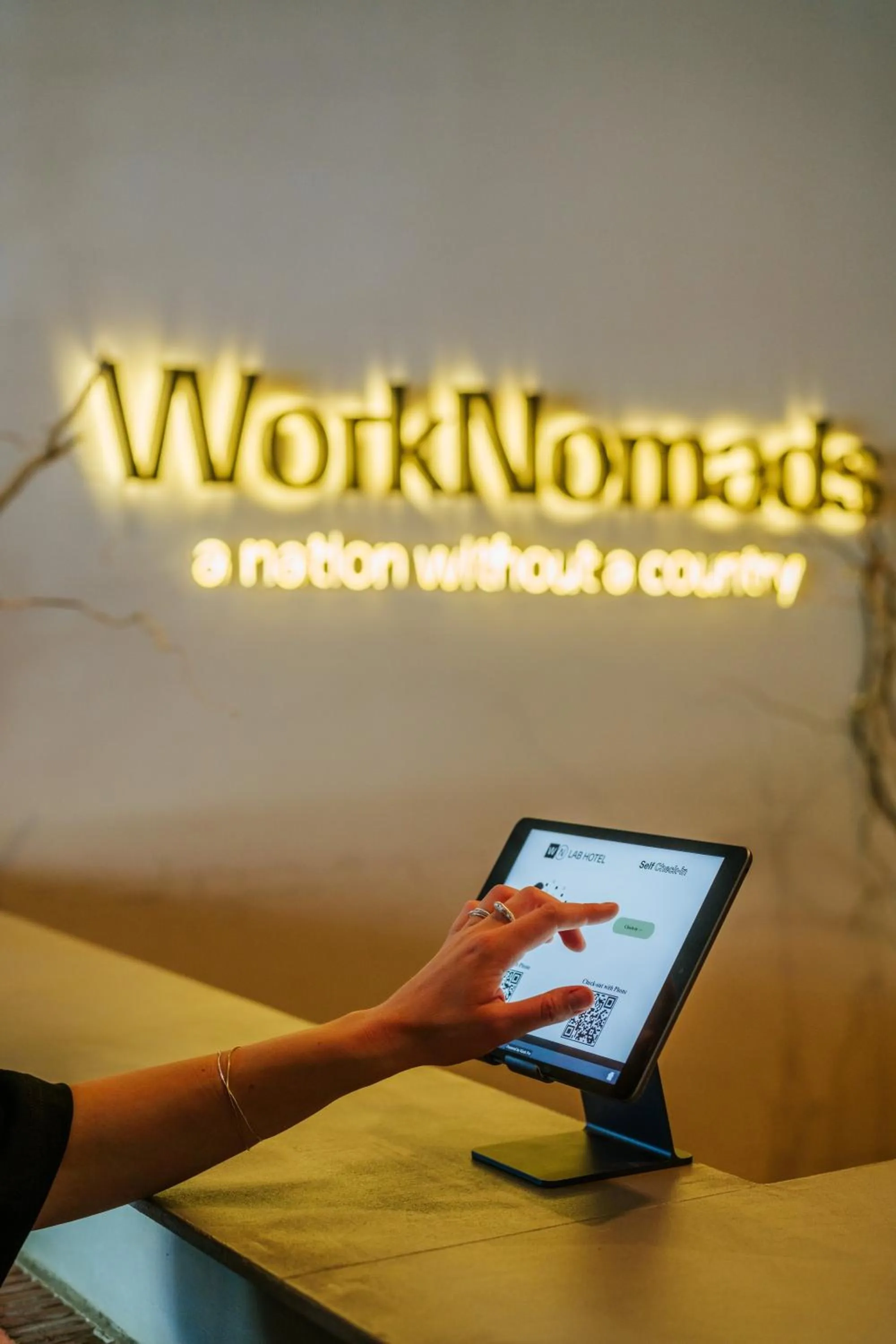 Property logo or sign in WN LAB Hotel - Stay where Christmas magic lives