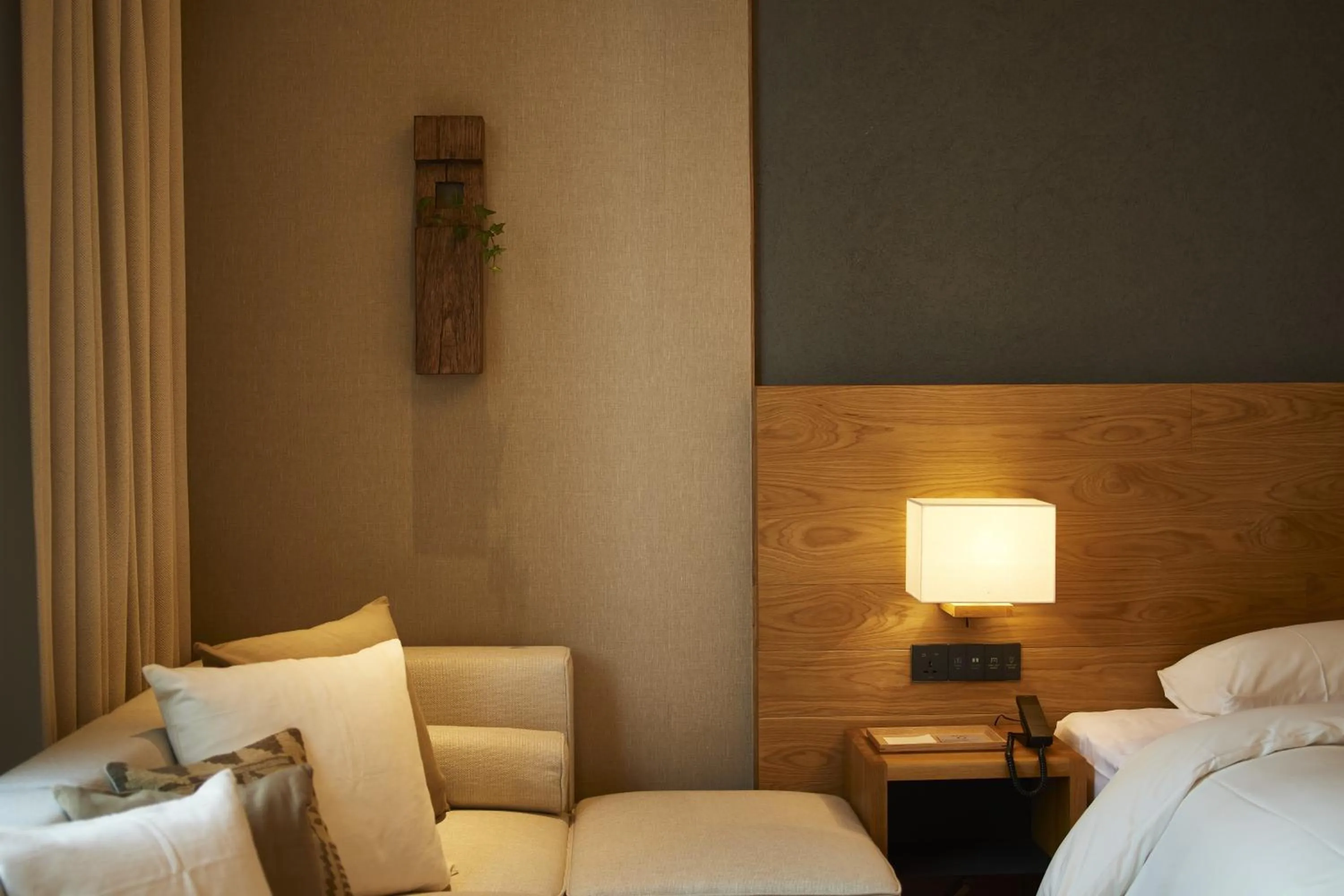 Bedroom in MUJI HOTEL SHENZHEN