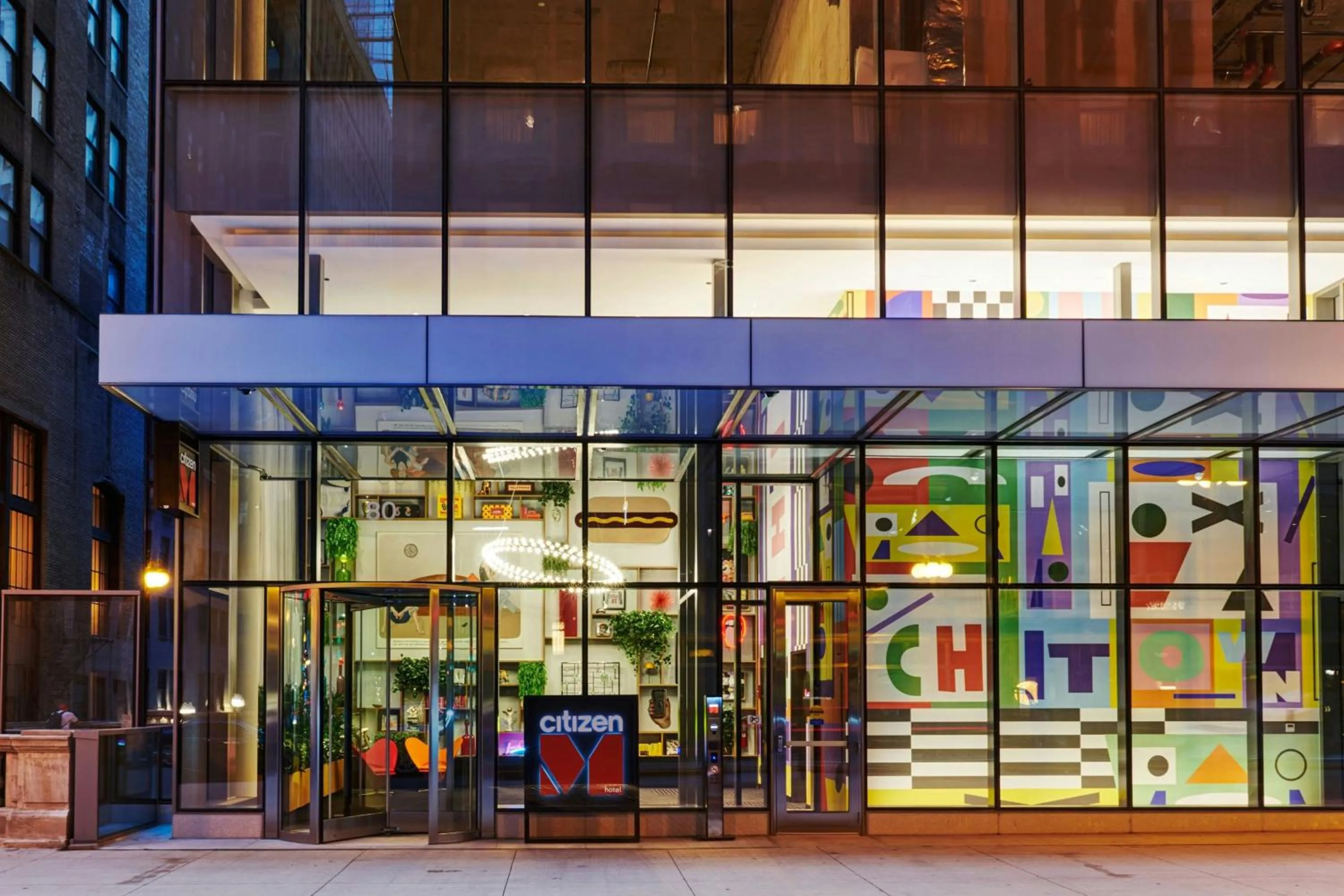 View (from property/room) in citizenM Chicago Downtown