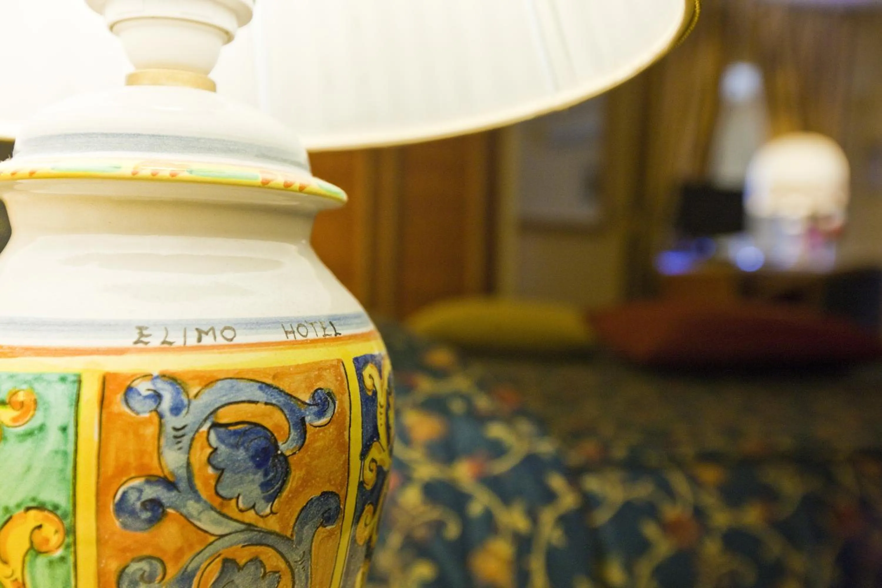 Decorative detail in Hotel Elimo