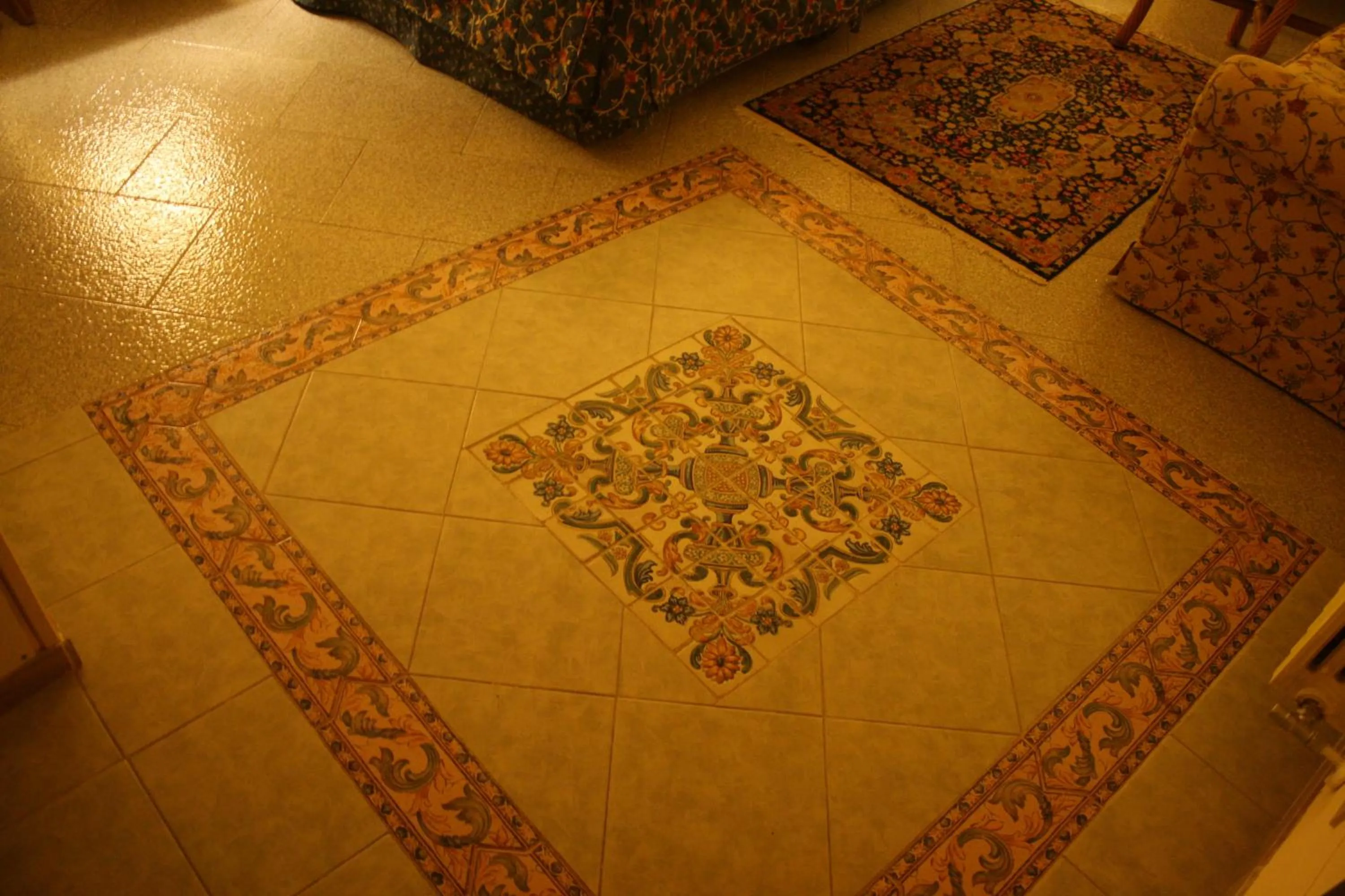 Decorative detail in Hotel Elimo