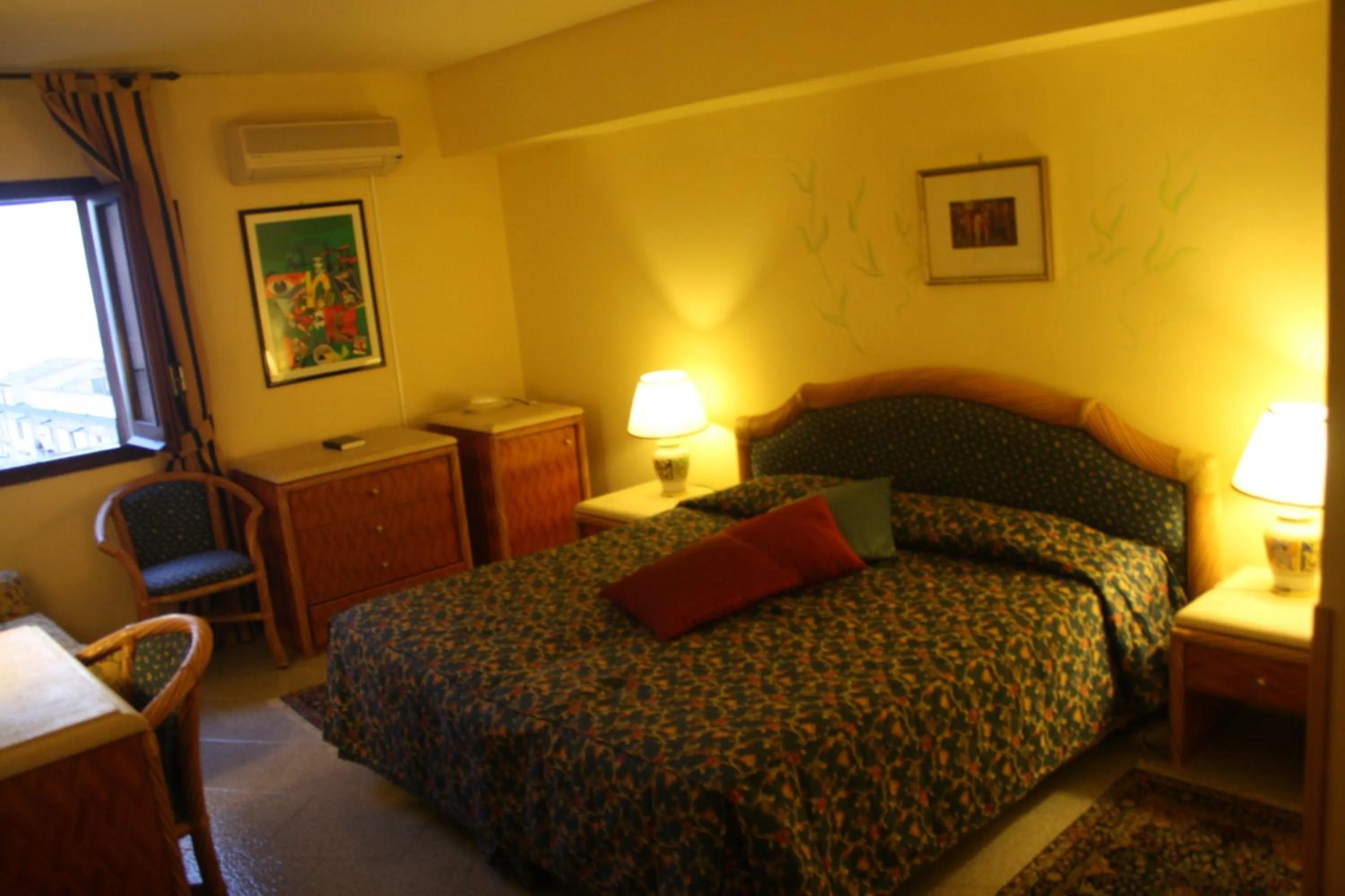 Decorative detail, Bed in Hotel Elimo