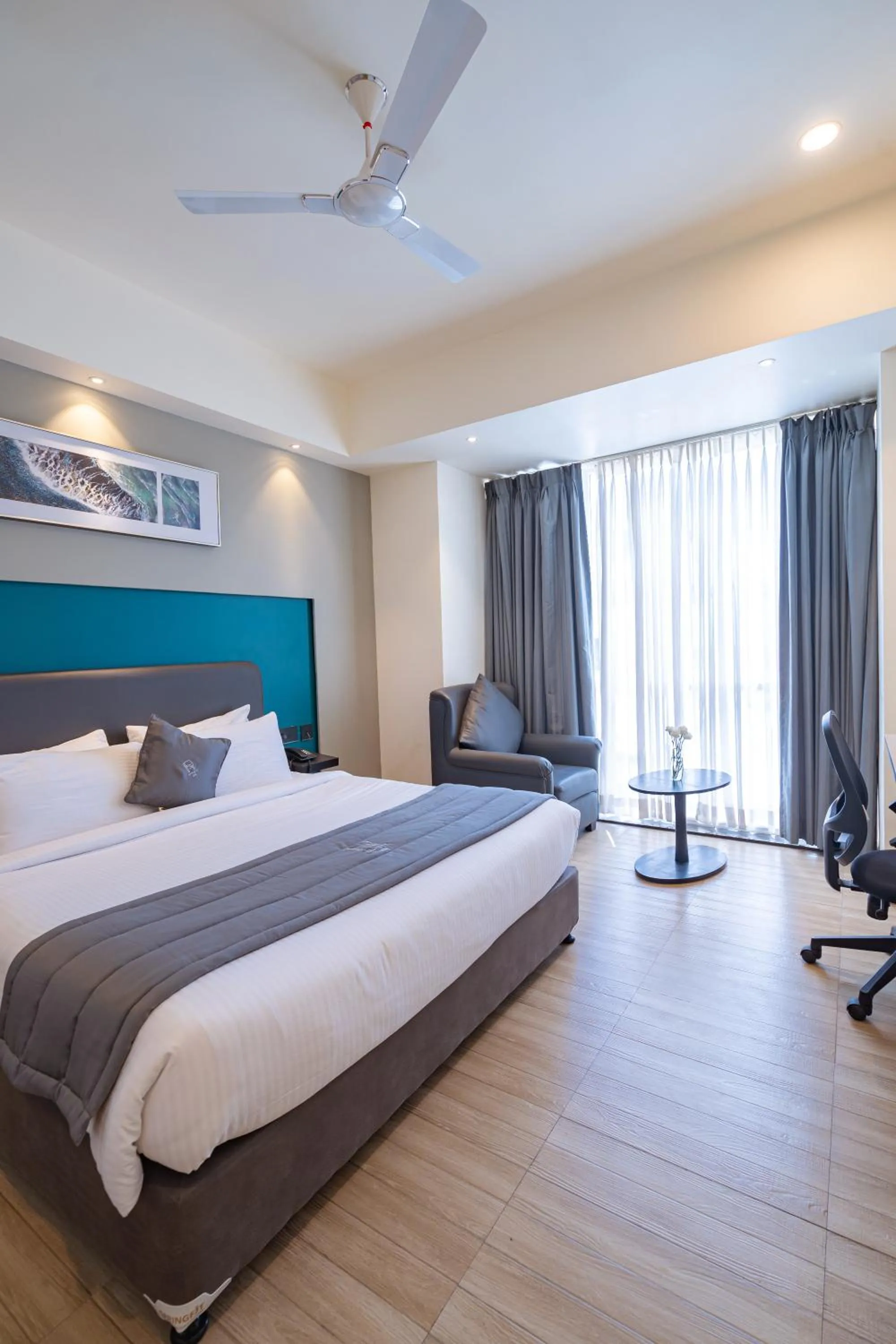 Photo of the whole room, Bed in REPUBLIC INN