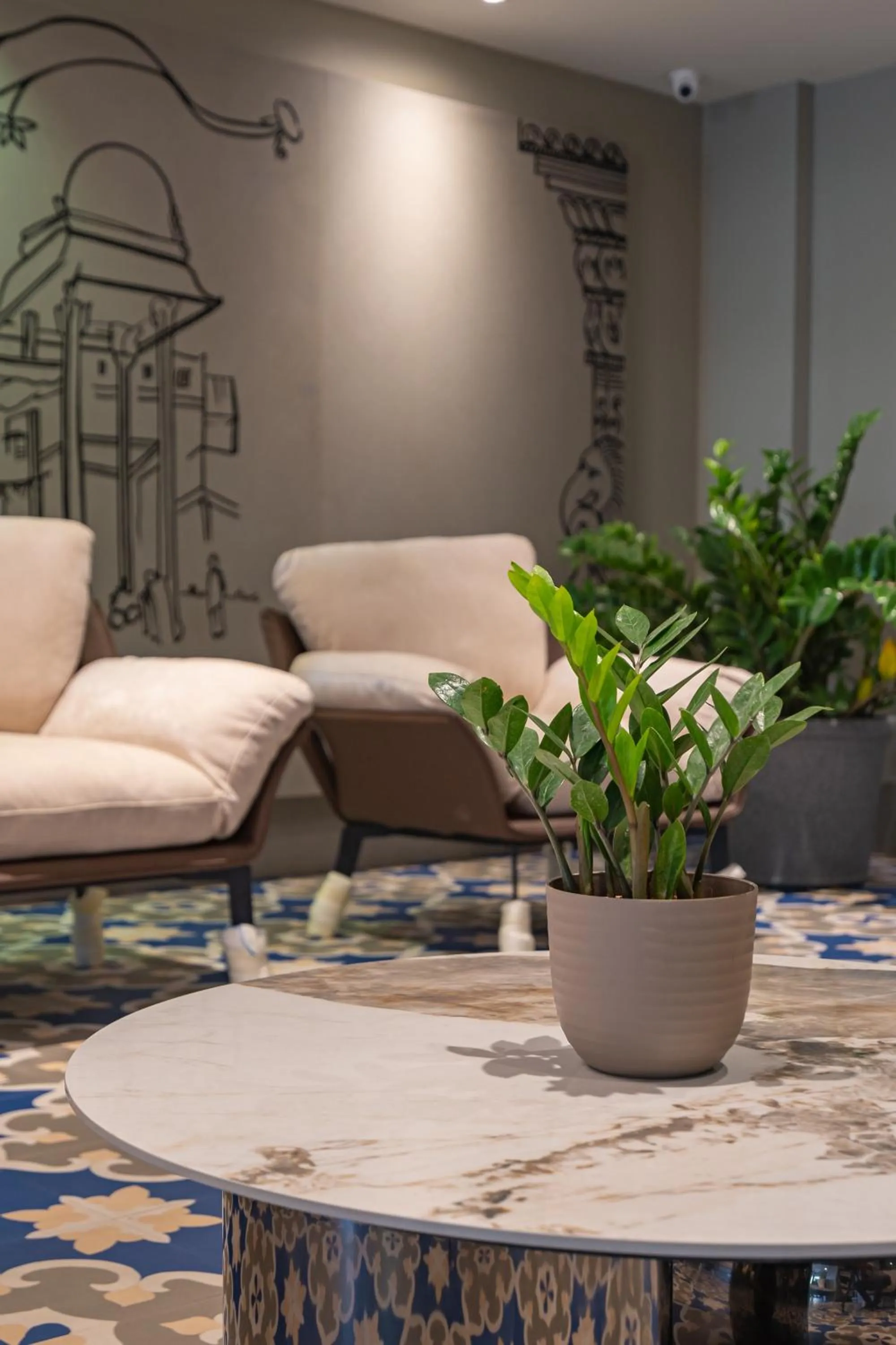 Lobby or reception in REPUBLIC INN