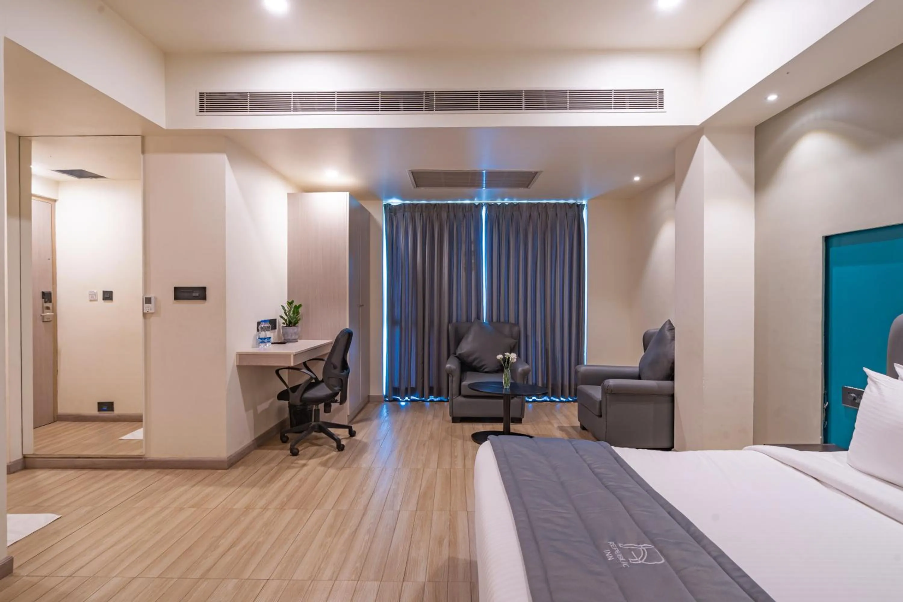 Photo of the whole room, Bed in REPUBLIC INN