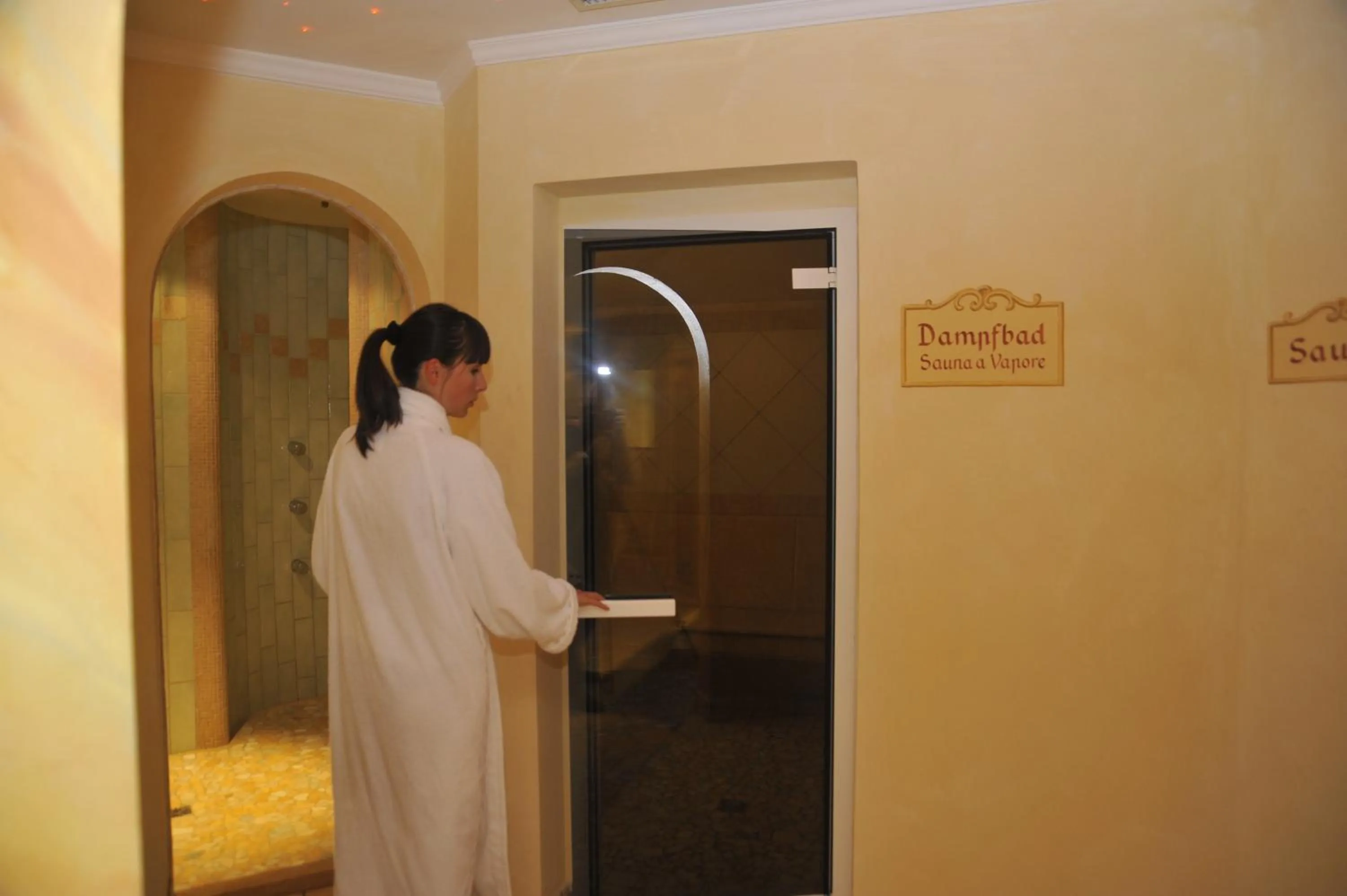 Steam room in Hotel Sonnenheim