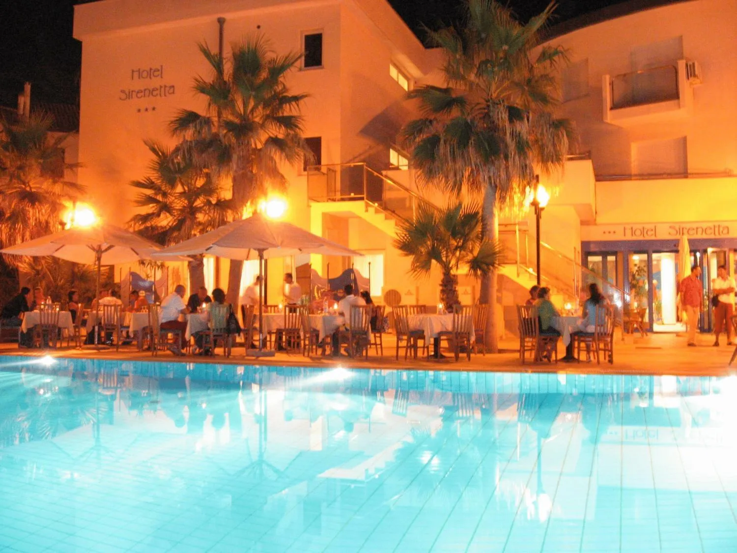 Swimming pool in Hotel Sirenetta
