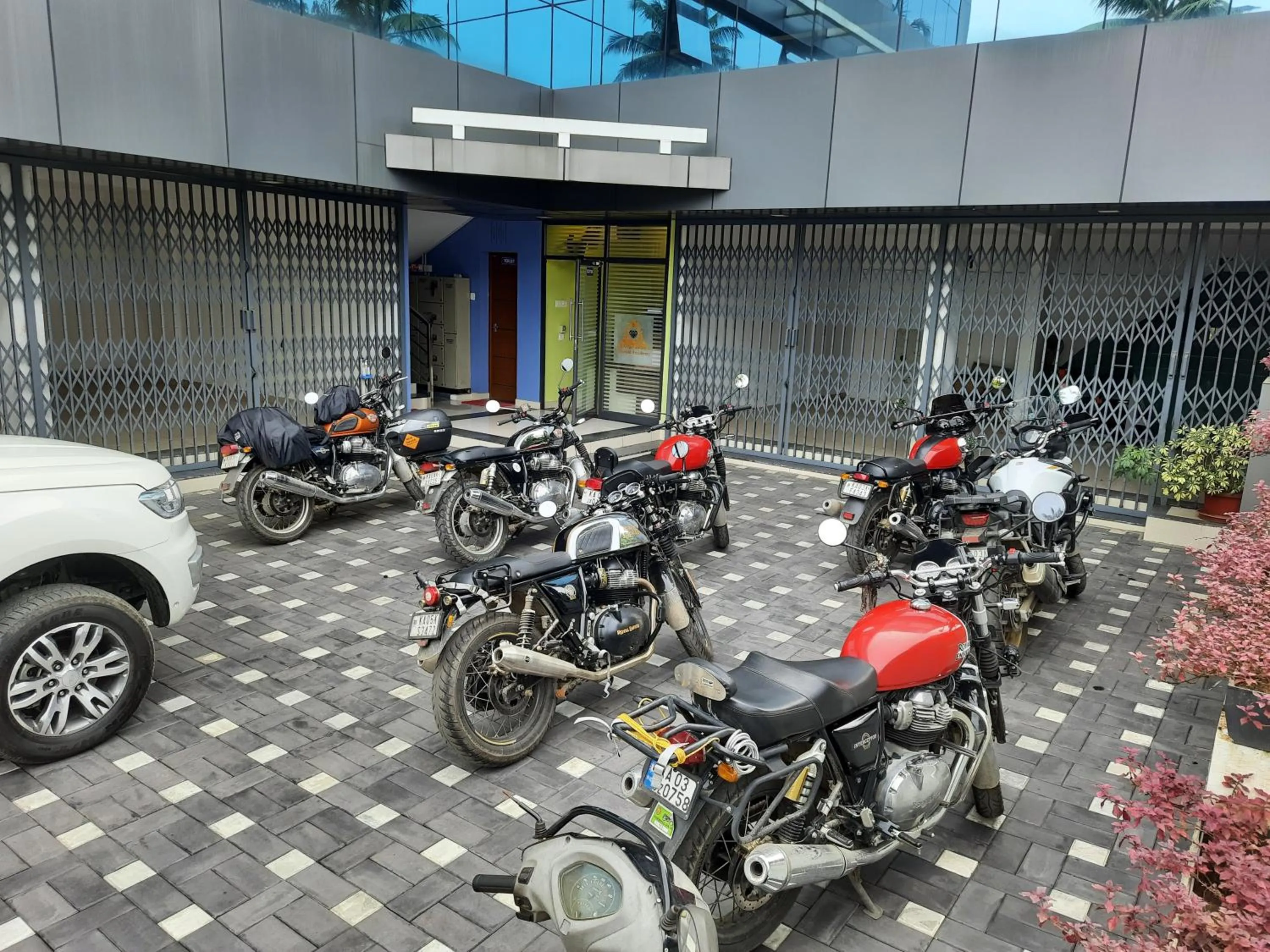 Parking in Emerald Royal Residency