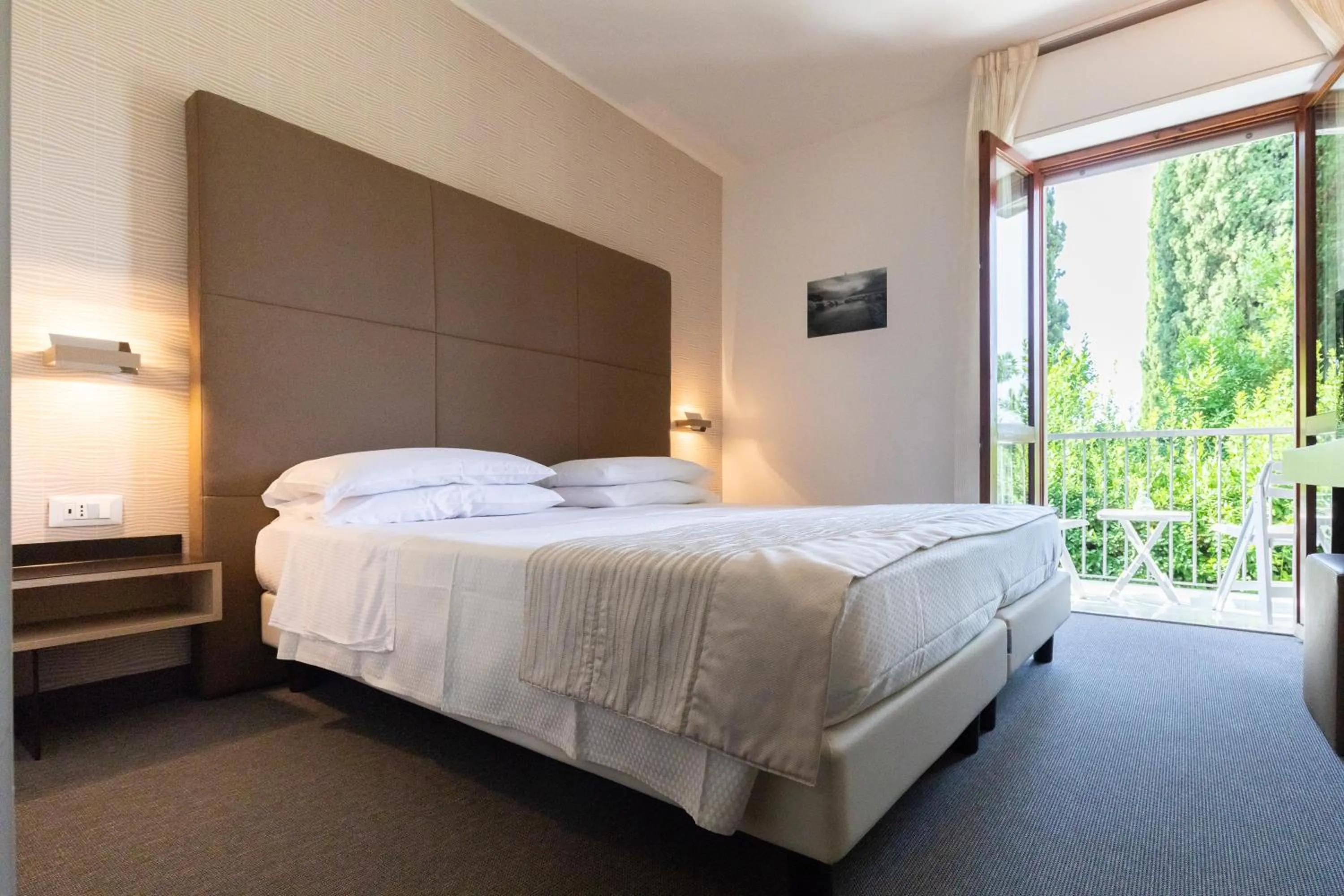 Bed in Hotel Villa Maria