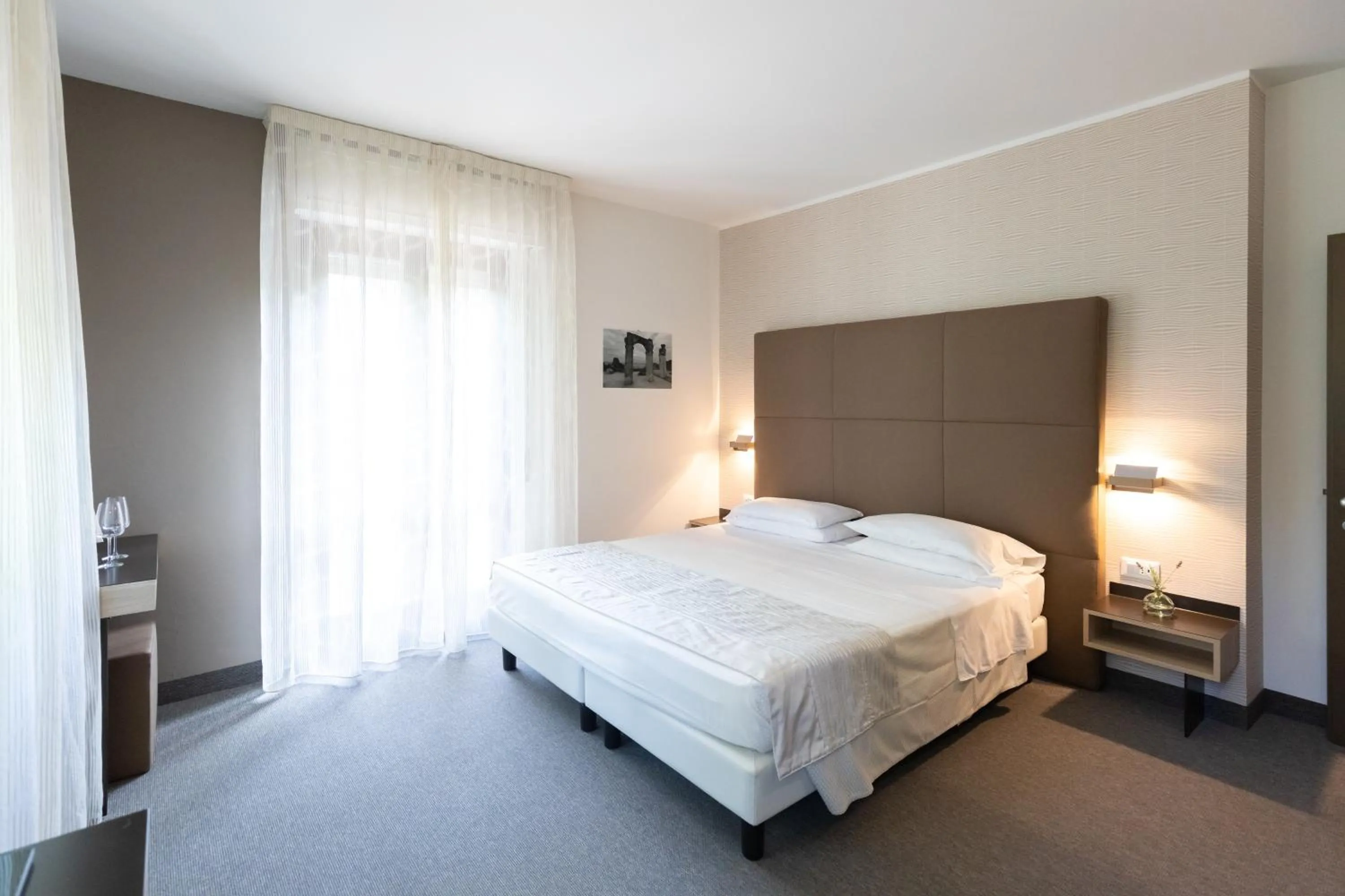 Bed in Hotel Villa Maria