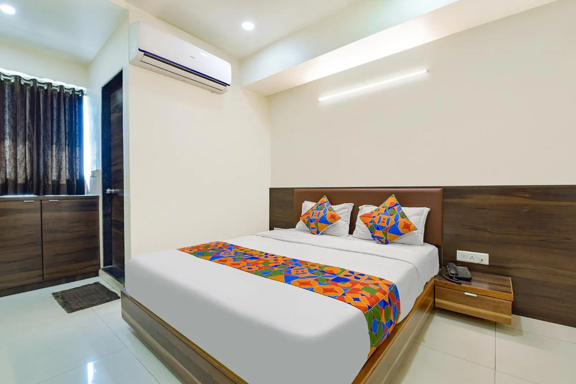 Photo of the whole room, Bed in FabHotel Crystal - Nr Odau Ring Road