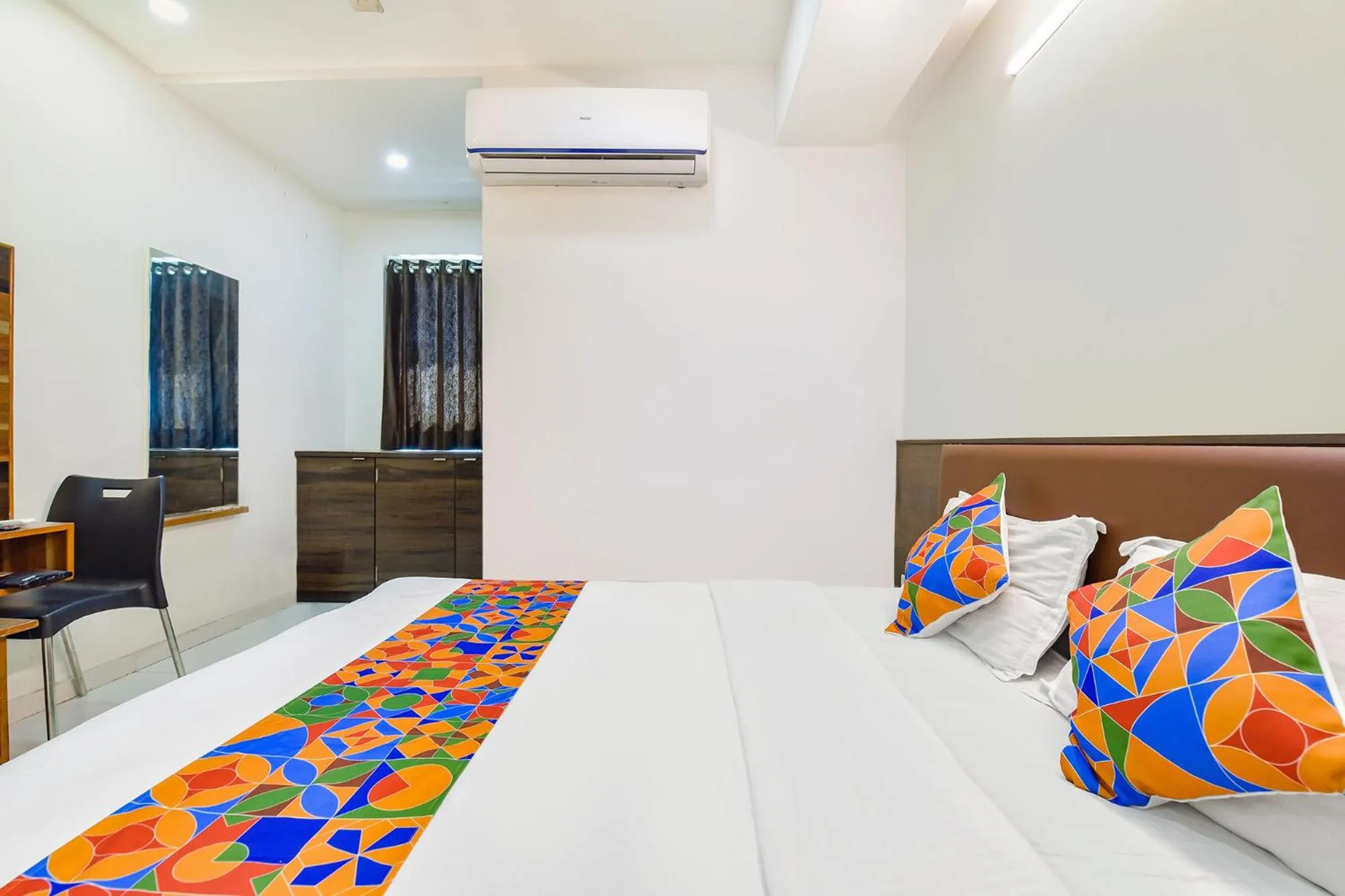 Photo of the whole room, Bed in FabHotel Crystal - Nr Odau Ring Road