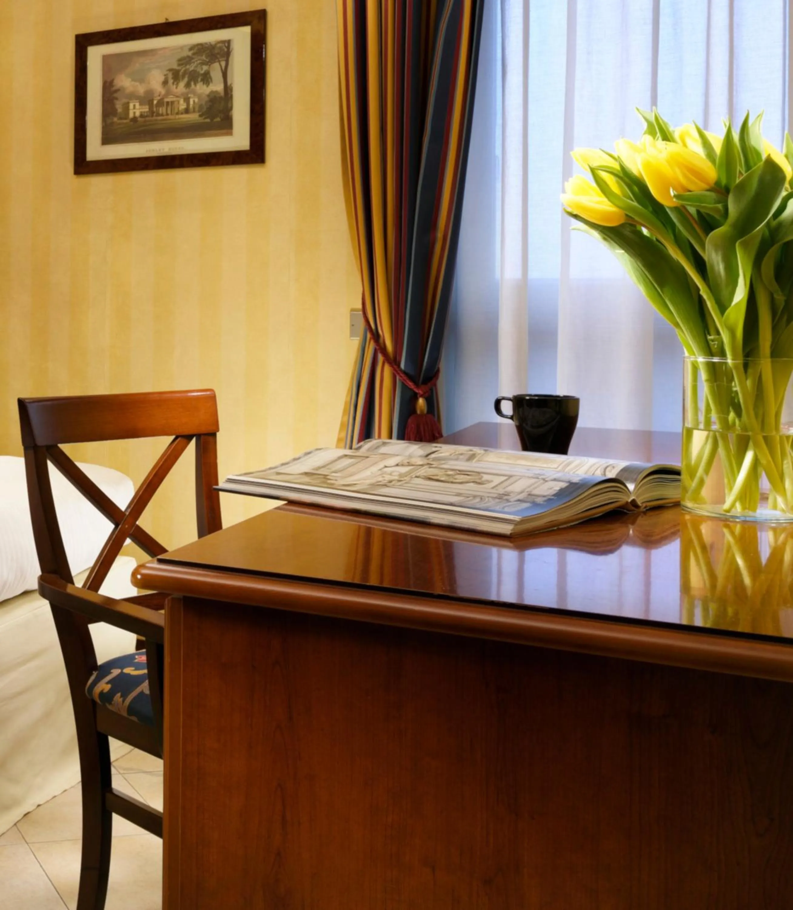 Decorative detail in UNA Hotels Hotel & Residence Contessa Jolanda Milano