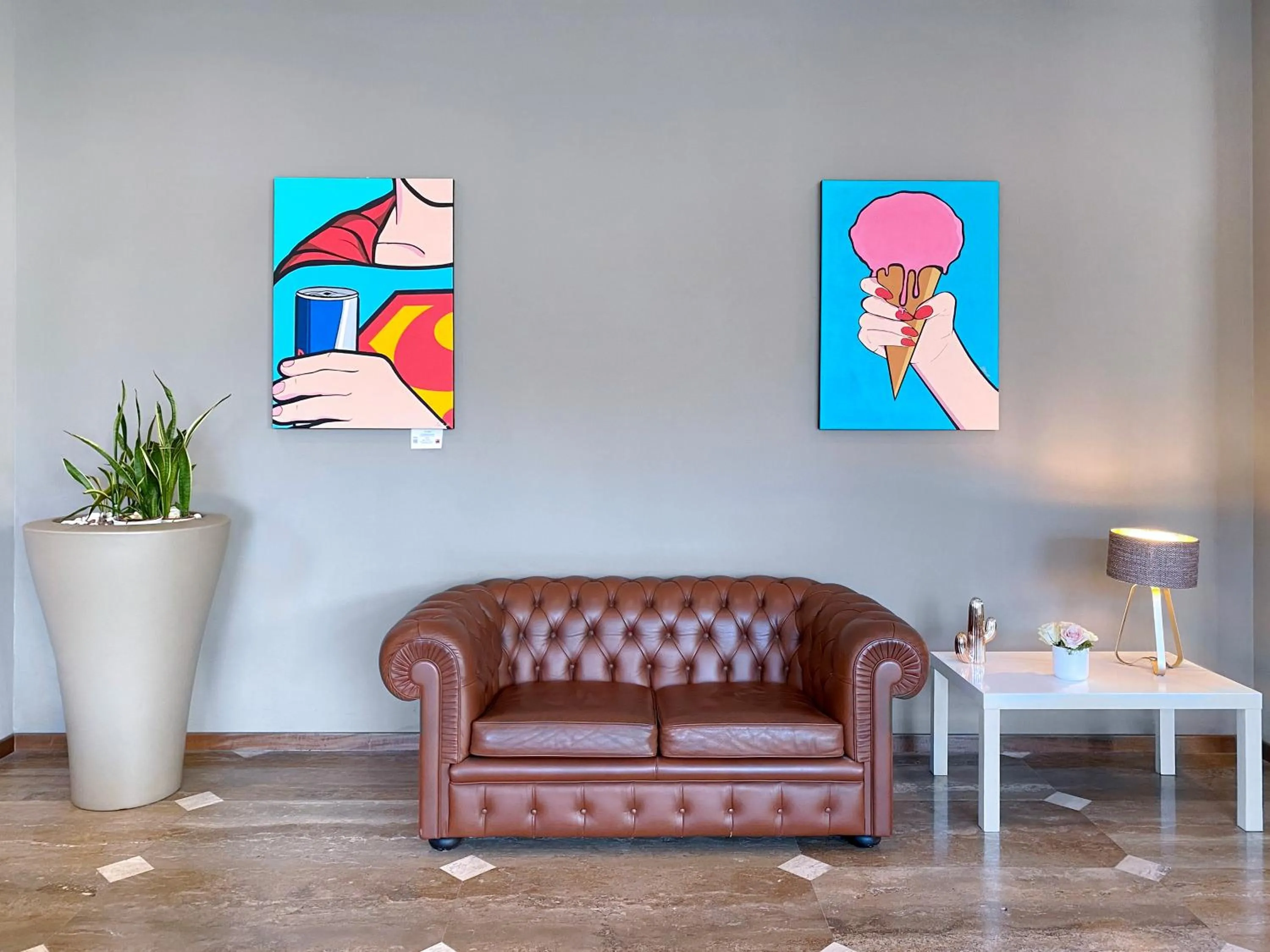 Decorative detail in UNA Hotels Hotel & Residence Contessa Jolanda Milano