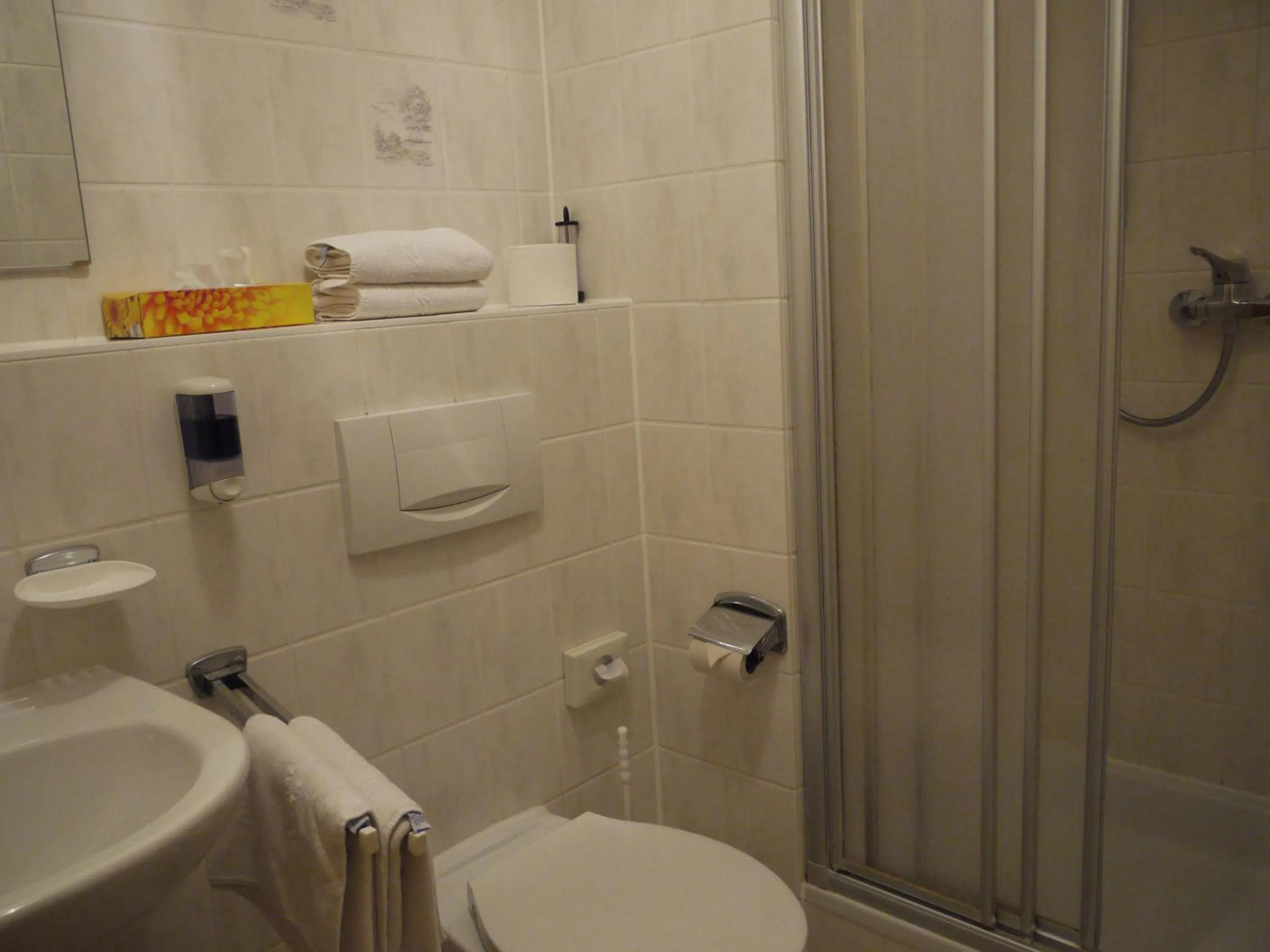 Bathroom in Hotel Ebner
