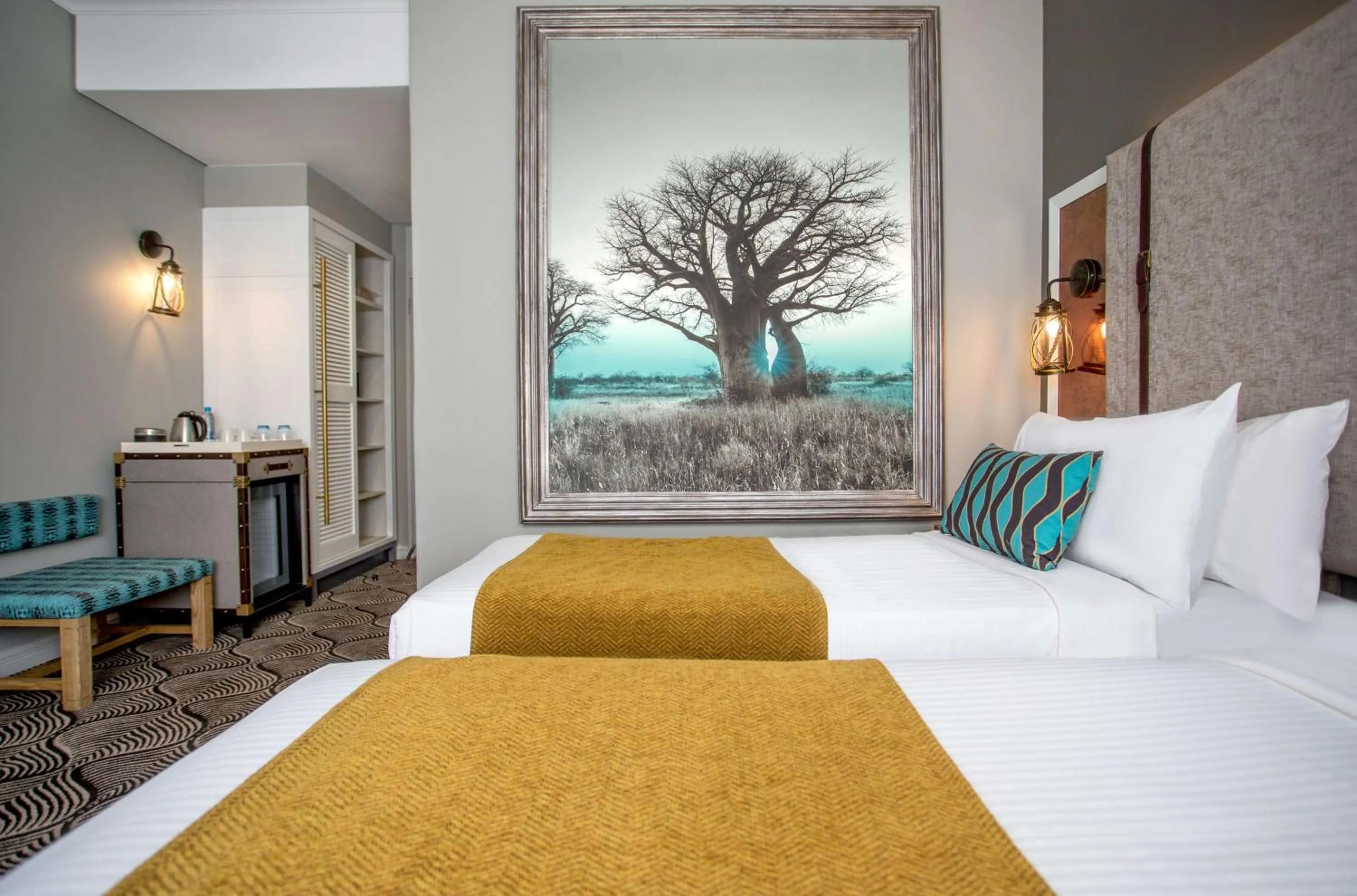 Bedroom, Bed in Southern Sun Ridgeway Lusaka