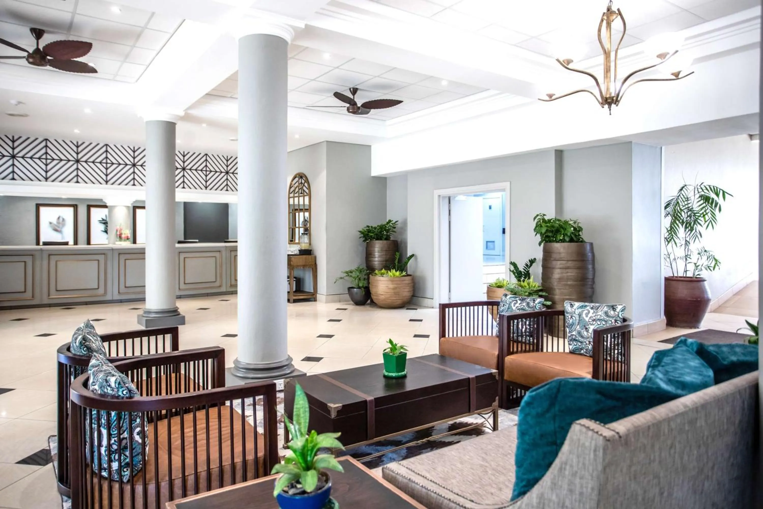 Lobby or reception in Southern Sun Ridgeway Lusaka