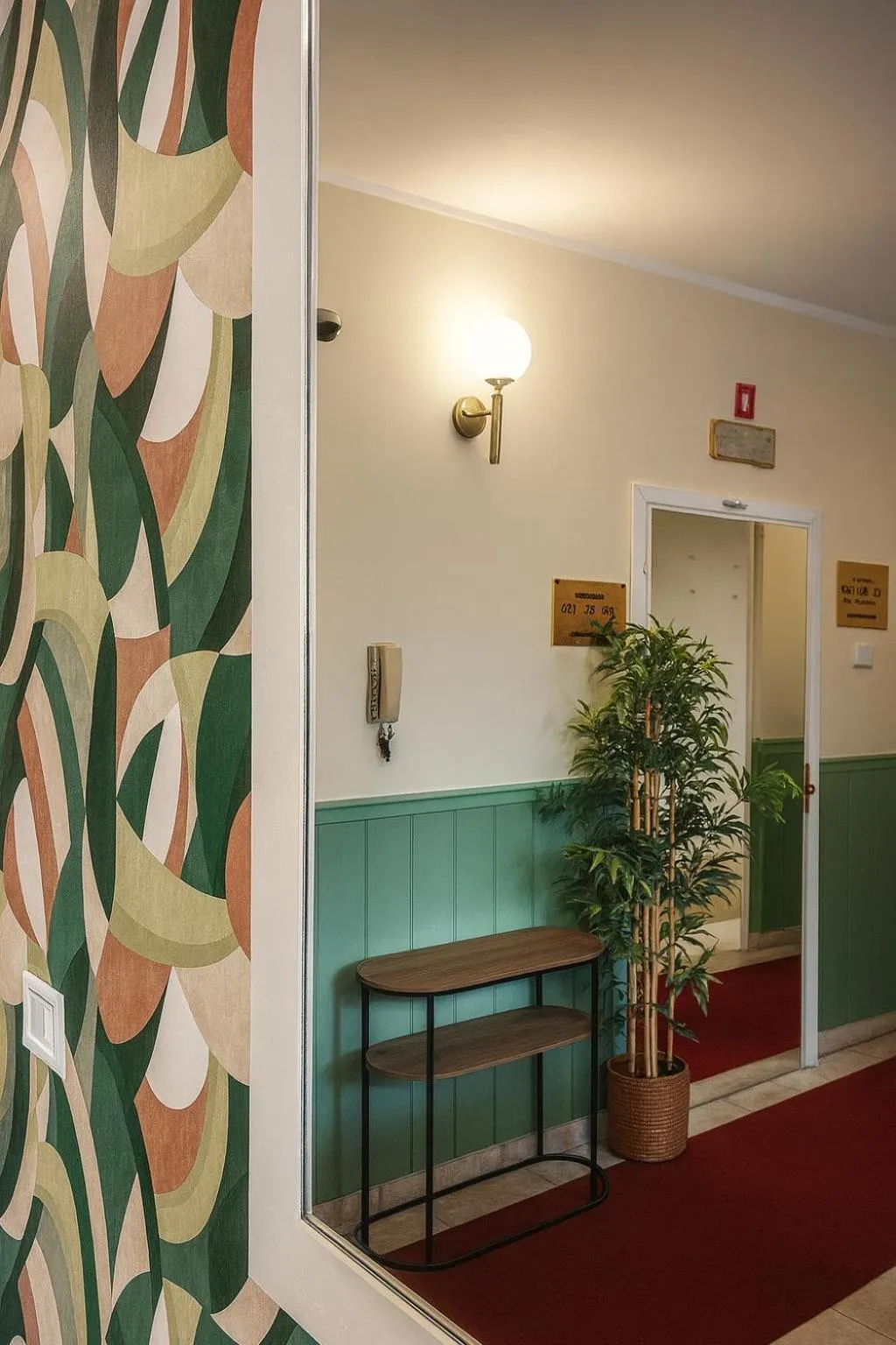 Seating area in Hotel Aurelia Milano Centrale