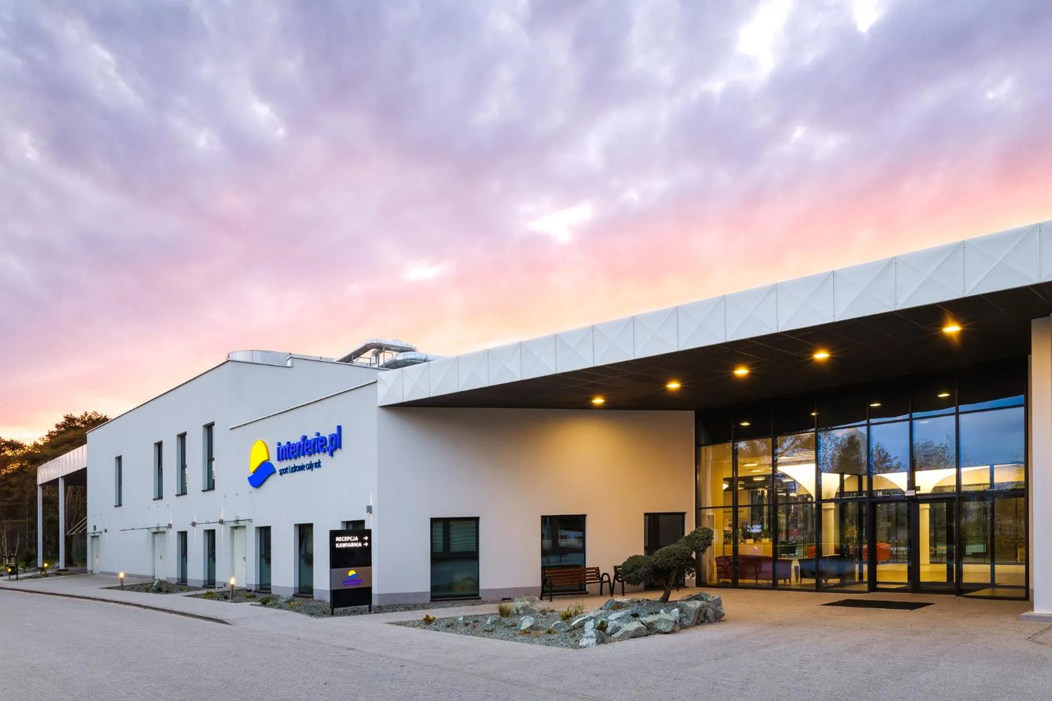 Property building in Interferie Dąbki SU Argentyt