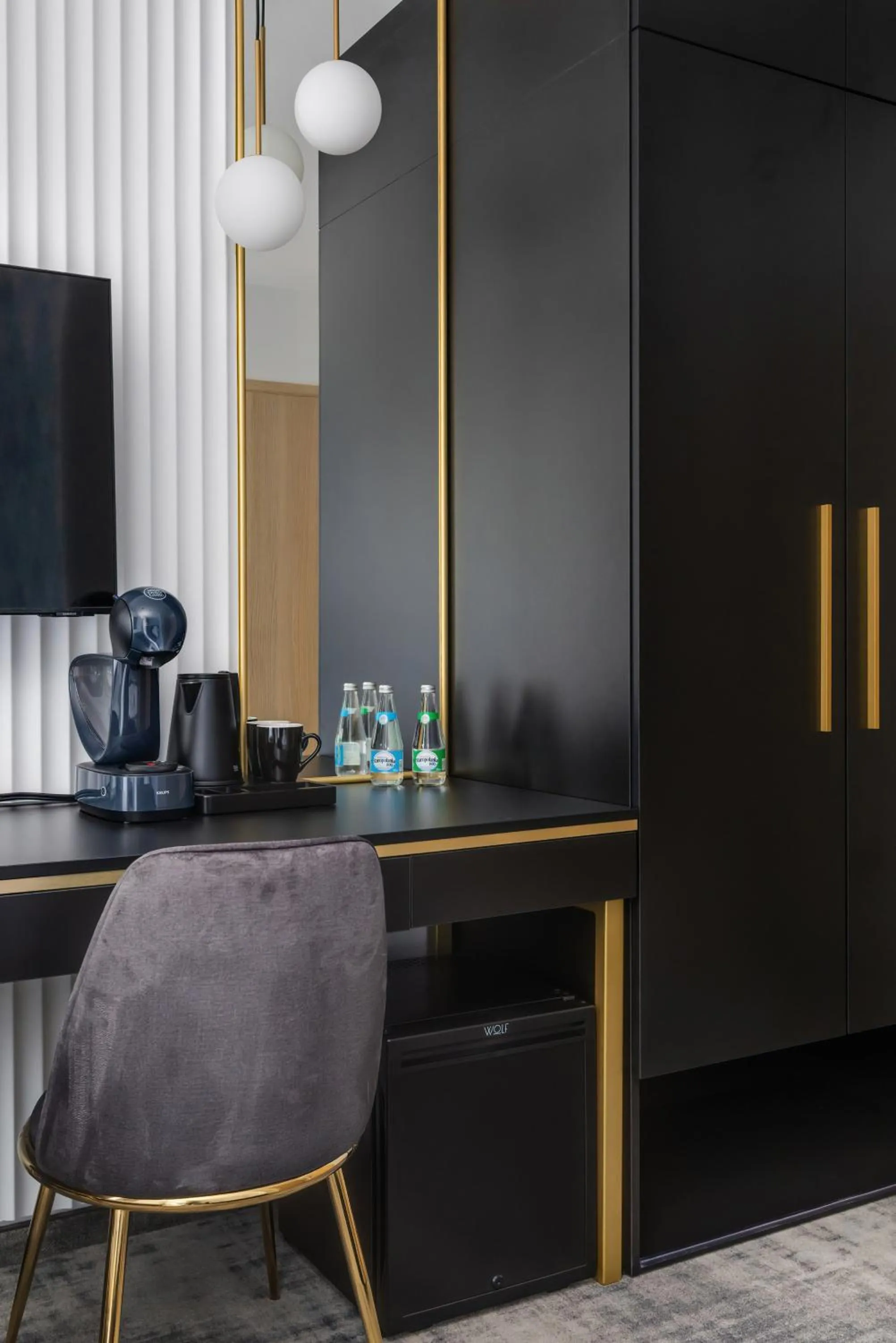 Photo of the whole room in Interferie Dąbki SU Argentyt