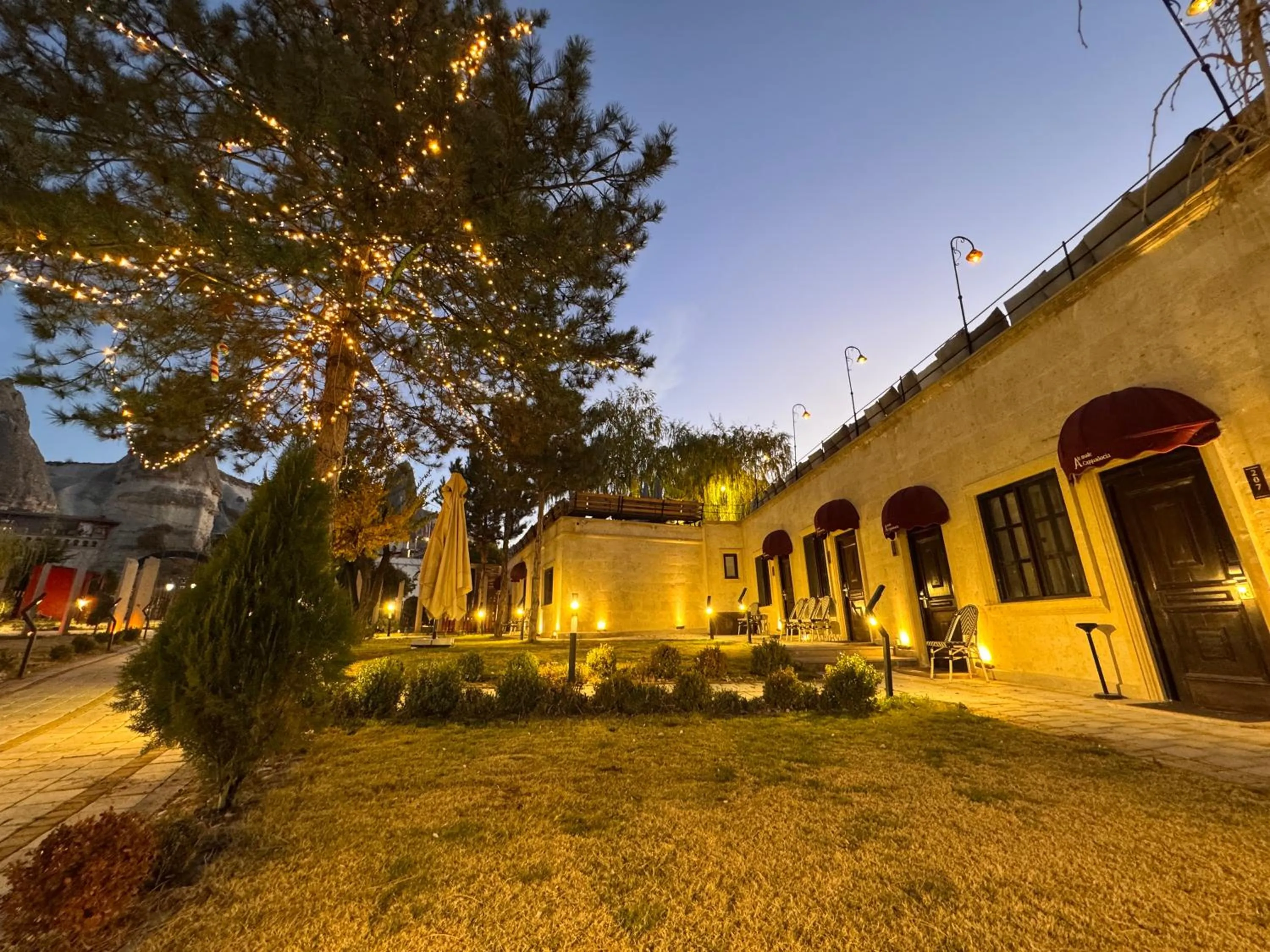Garden view in A La Mode Cappadocia