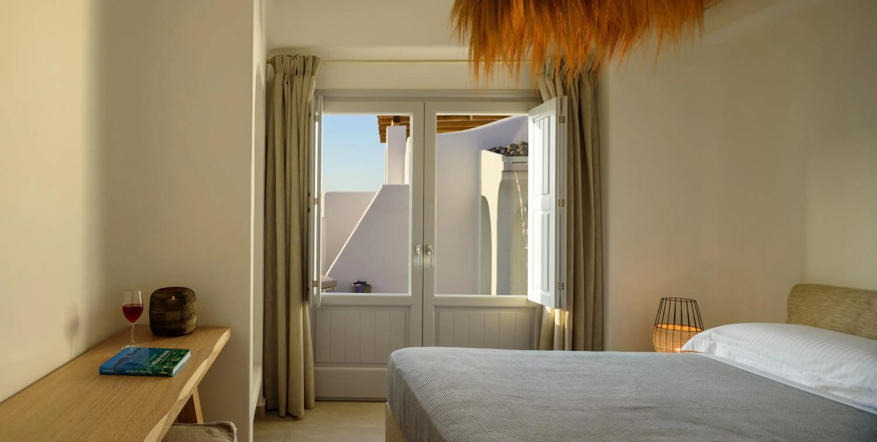 Bed in Acro Blue Luxury Villas