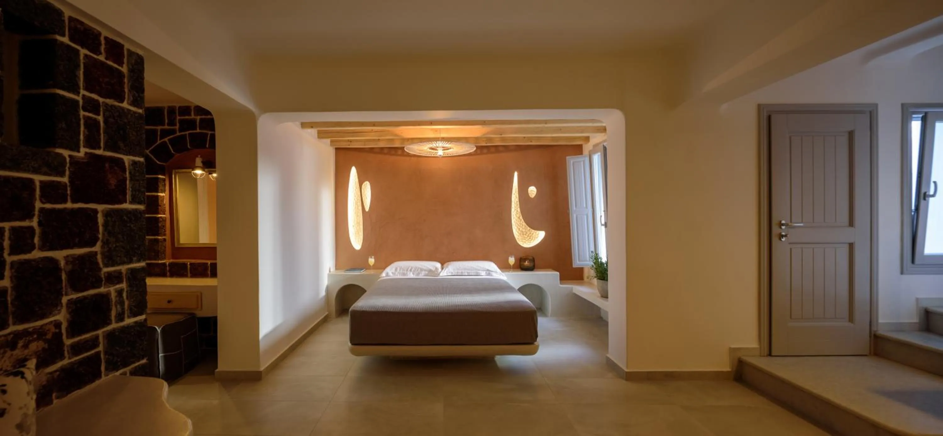 Bed in Acro Blue Luxury Villas