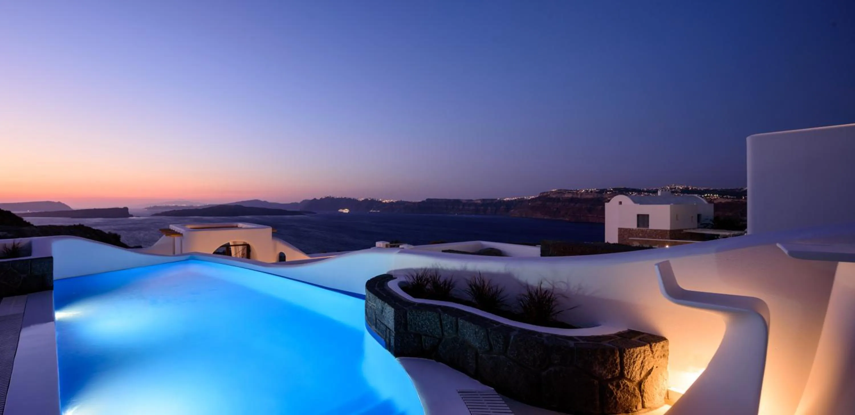 Sea view in Acro Blue Luxury Villas