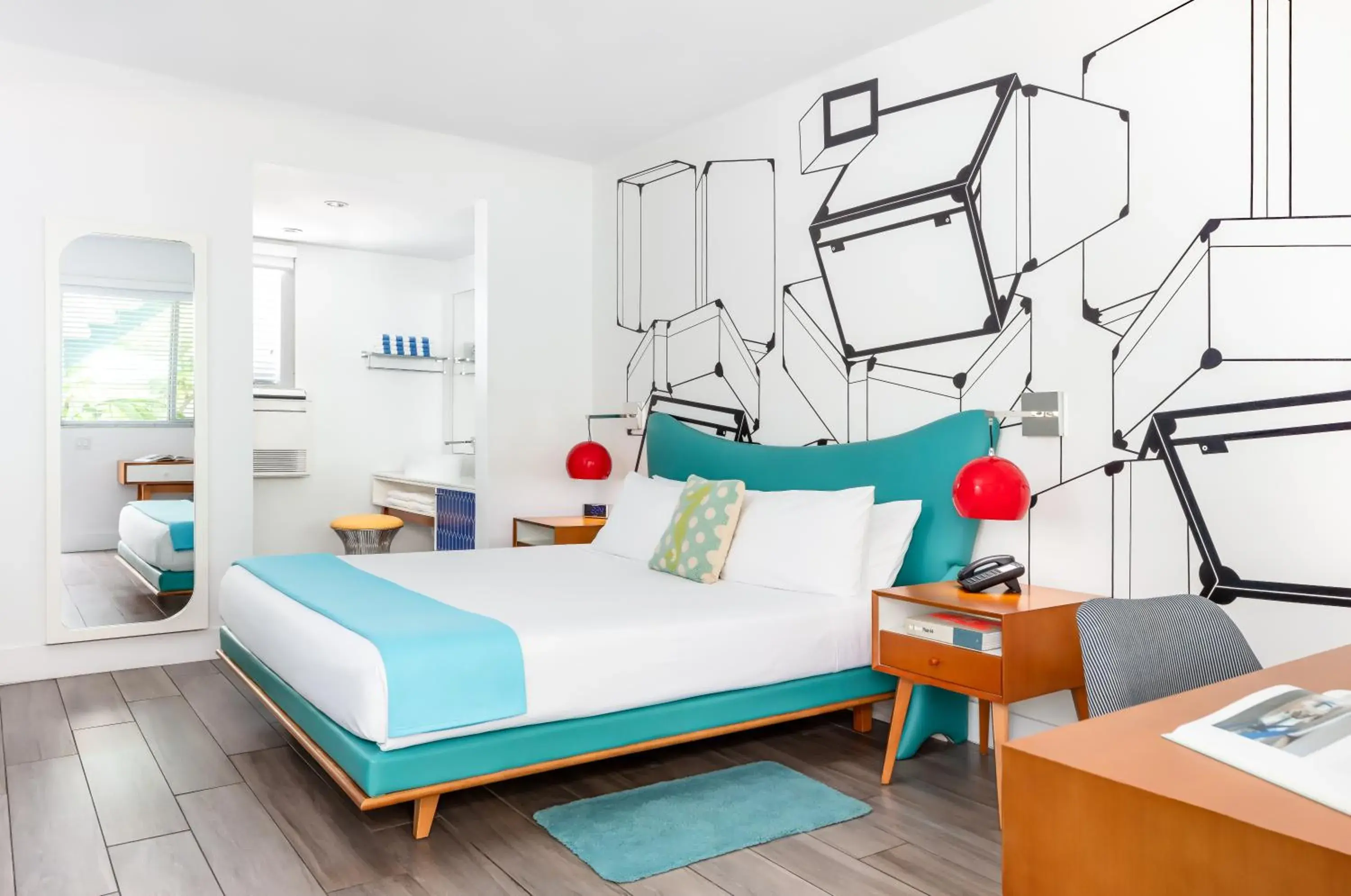 King Room in The Vagabond Hotel Miami King Room in The Vagabond Hotel Miami