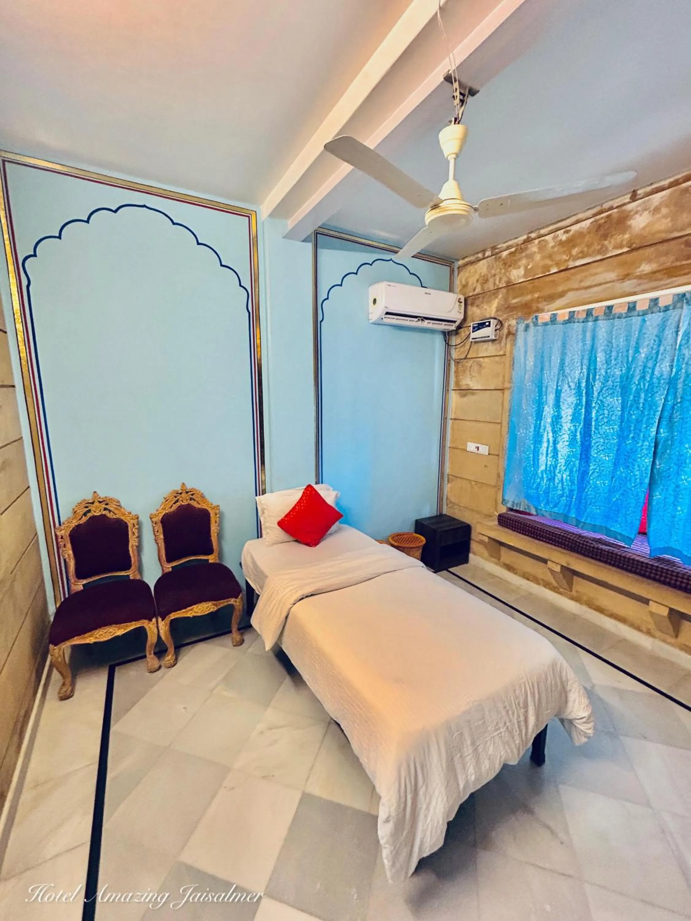 Bed in Hotel Amazing Jaisalmer