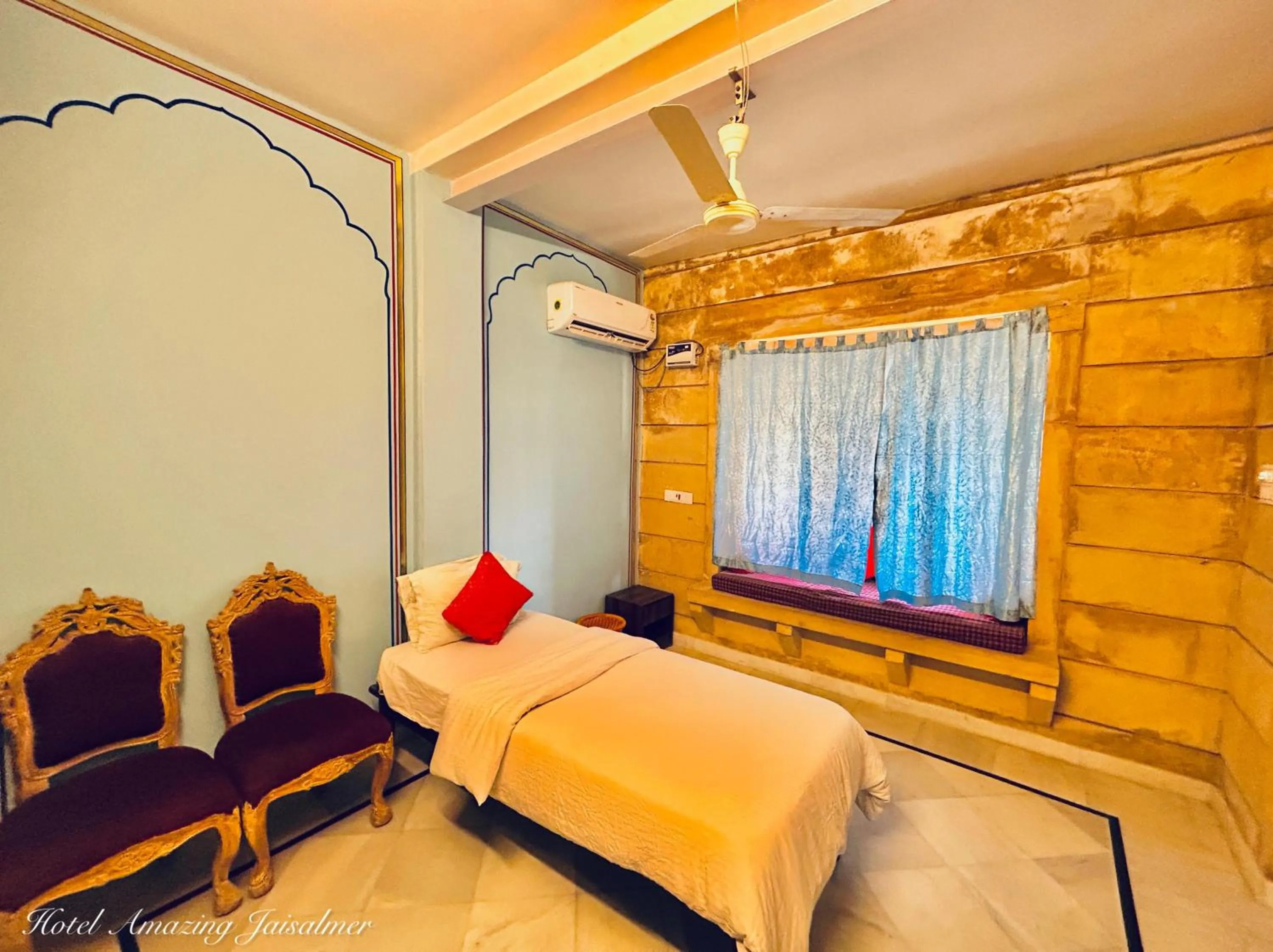 Bed in Hotel Amazing Jaisalmer