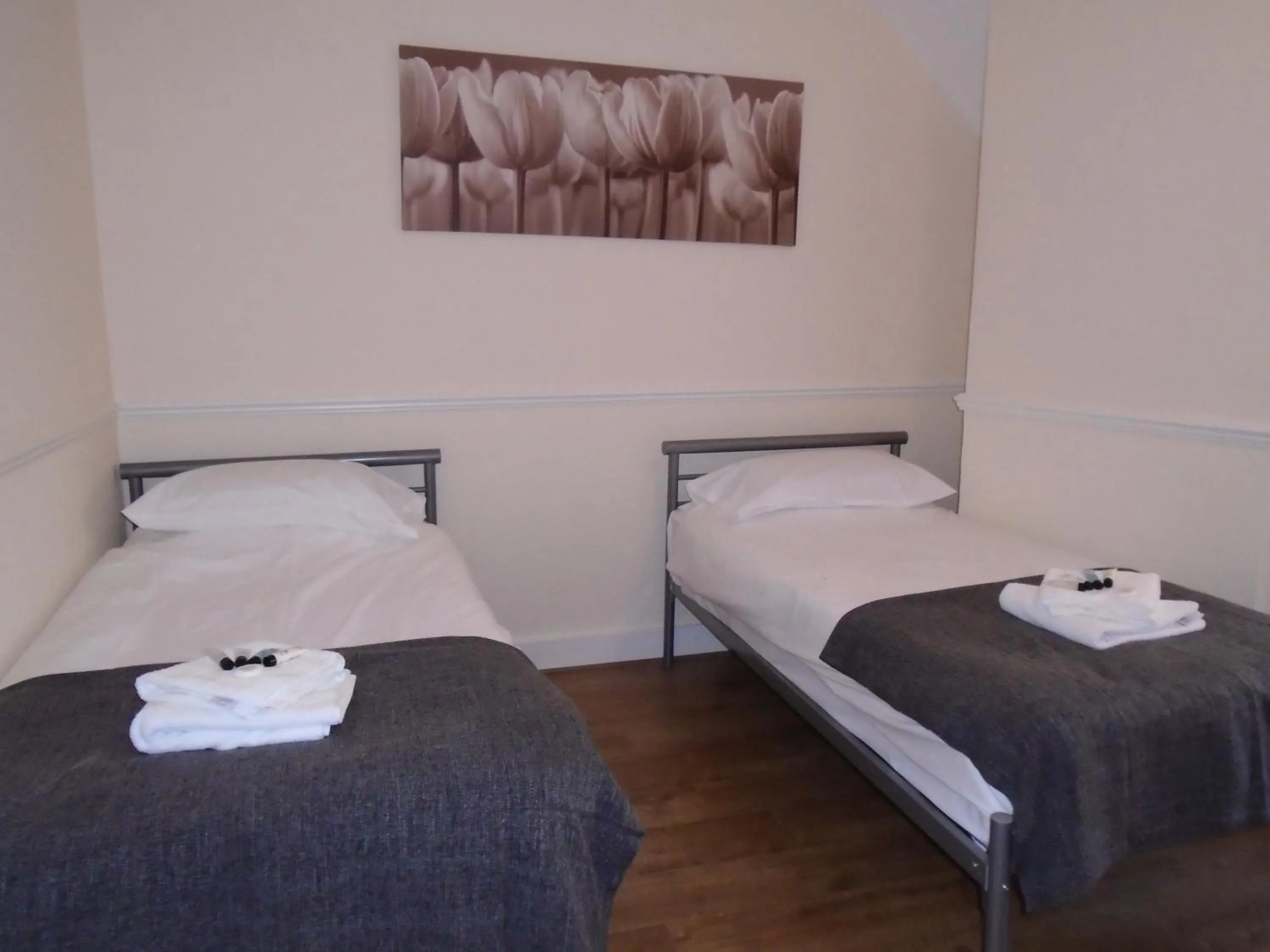 Bed in The Swan Inn Pub