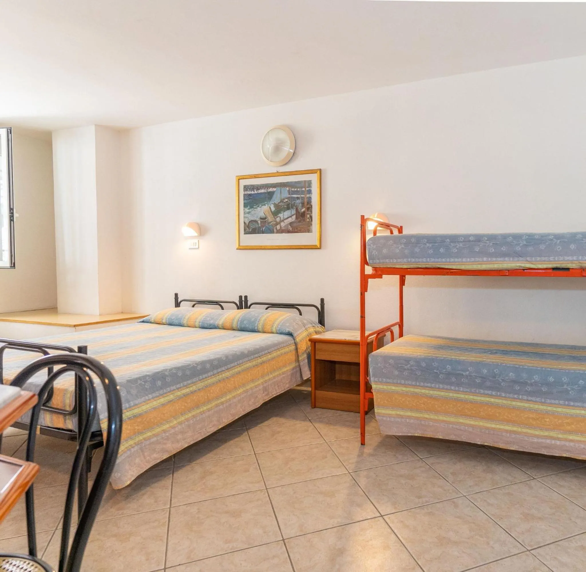 Bed in Hotel Villa Isola