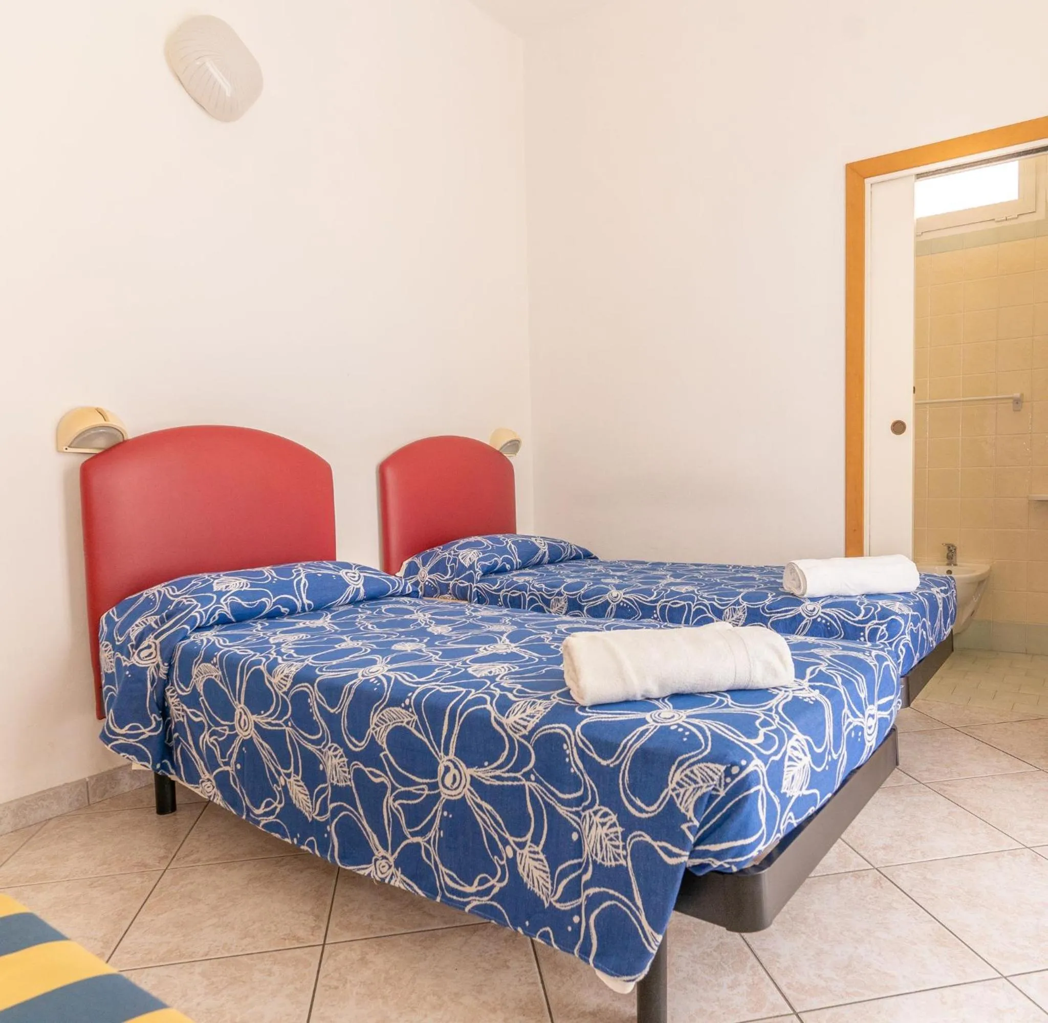Bed in Hotel Villa Isola