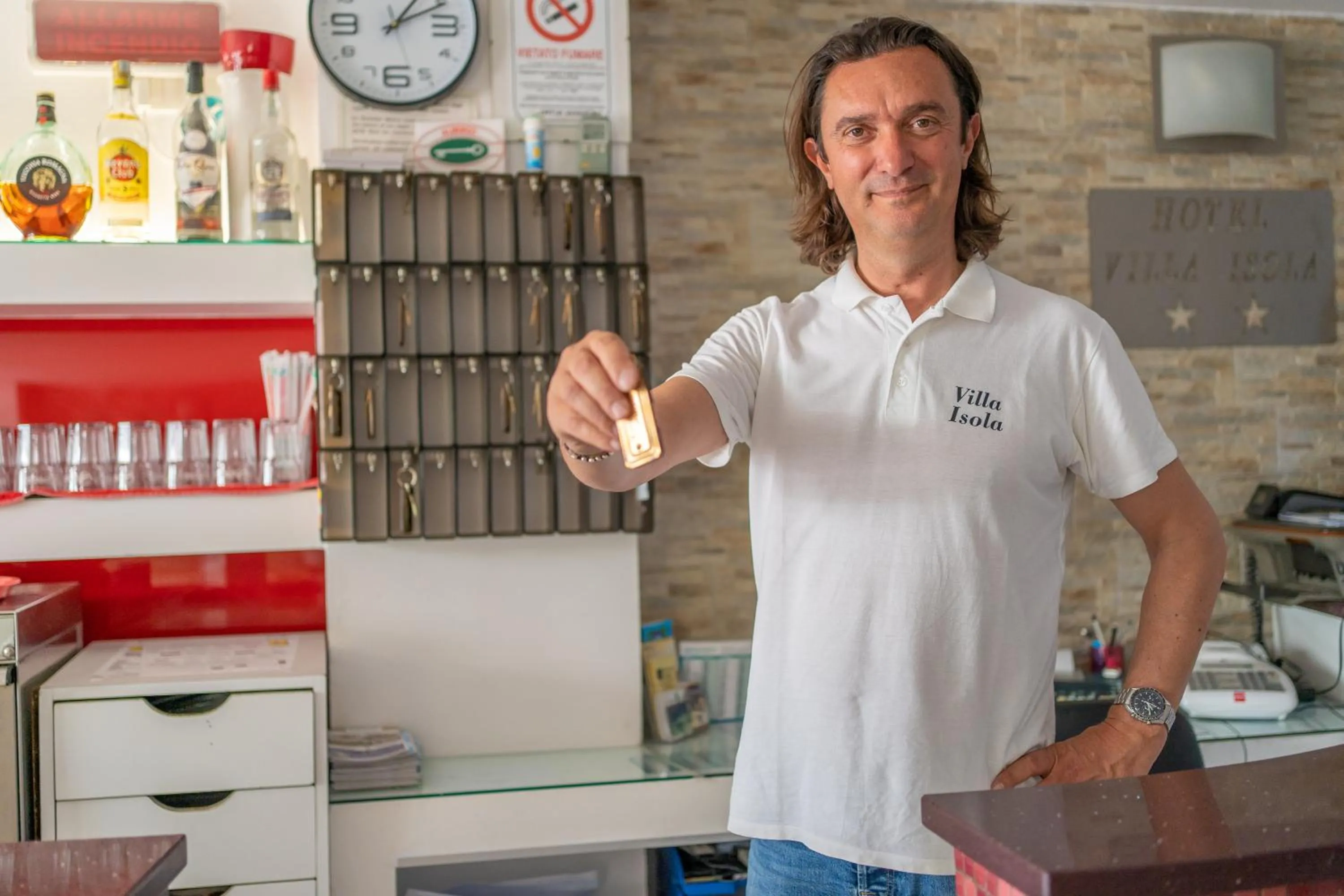 Staff in Hotel Villa Isola