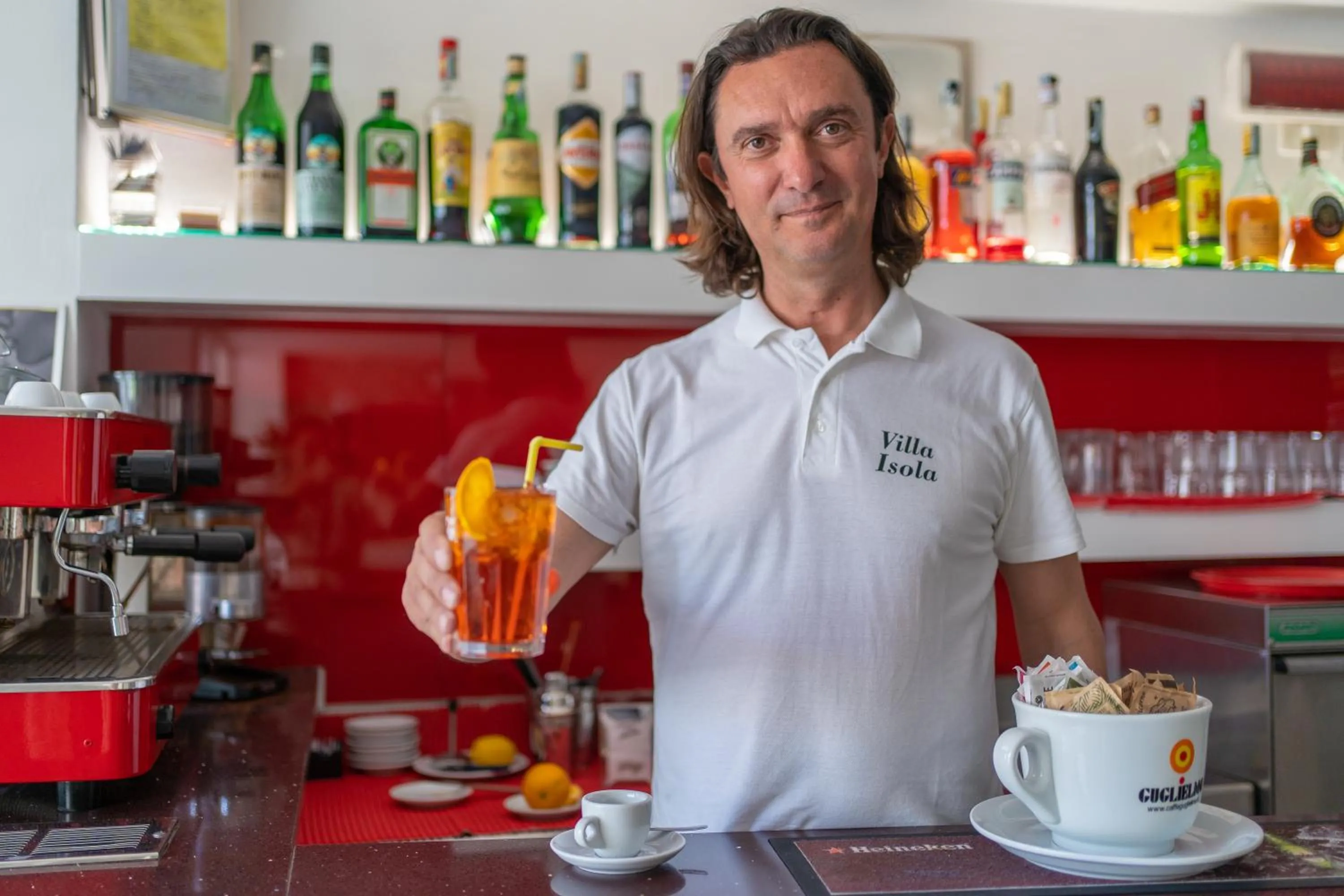 Staff in Hotel Villa Isola