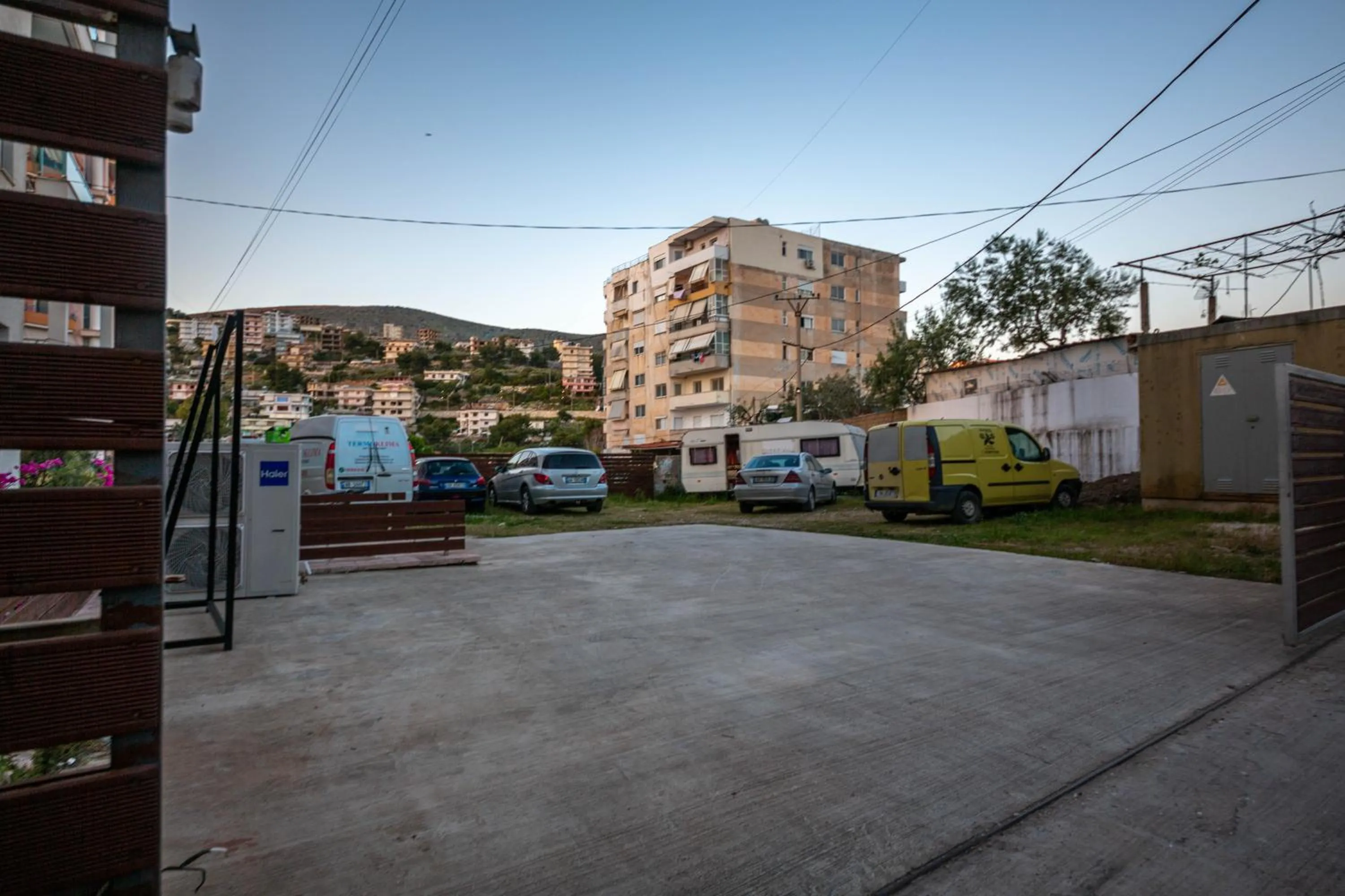 Parking in Mamma's Apartments