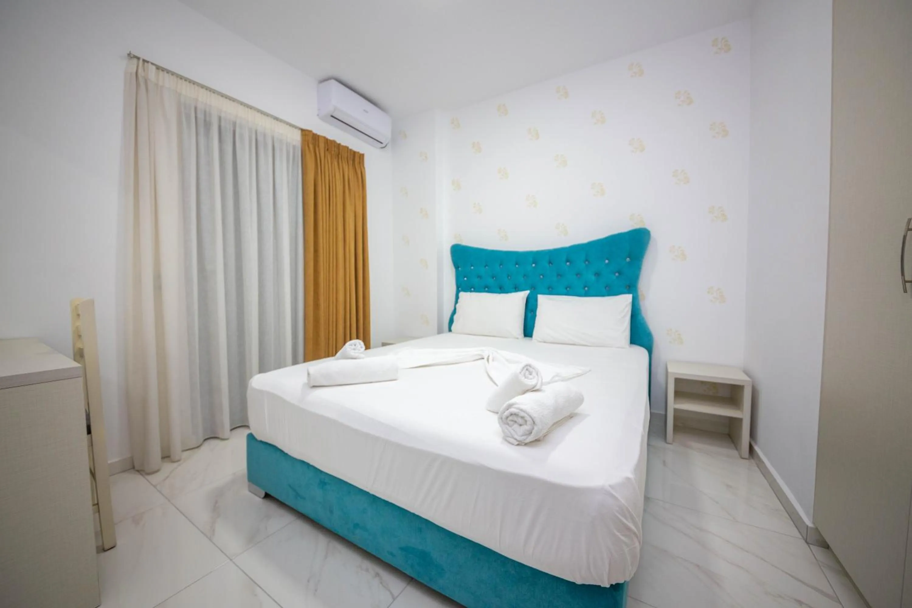 Bedroom in Mamma's Apartments