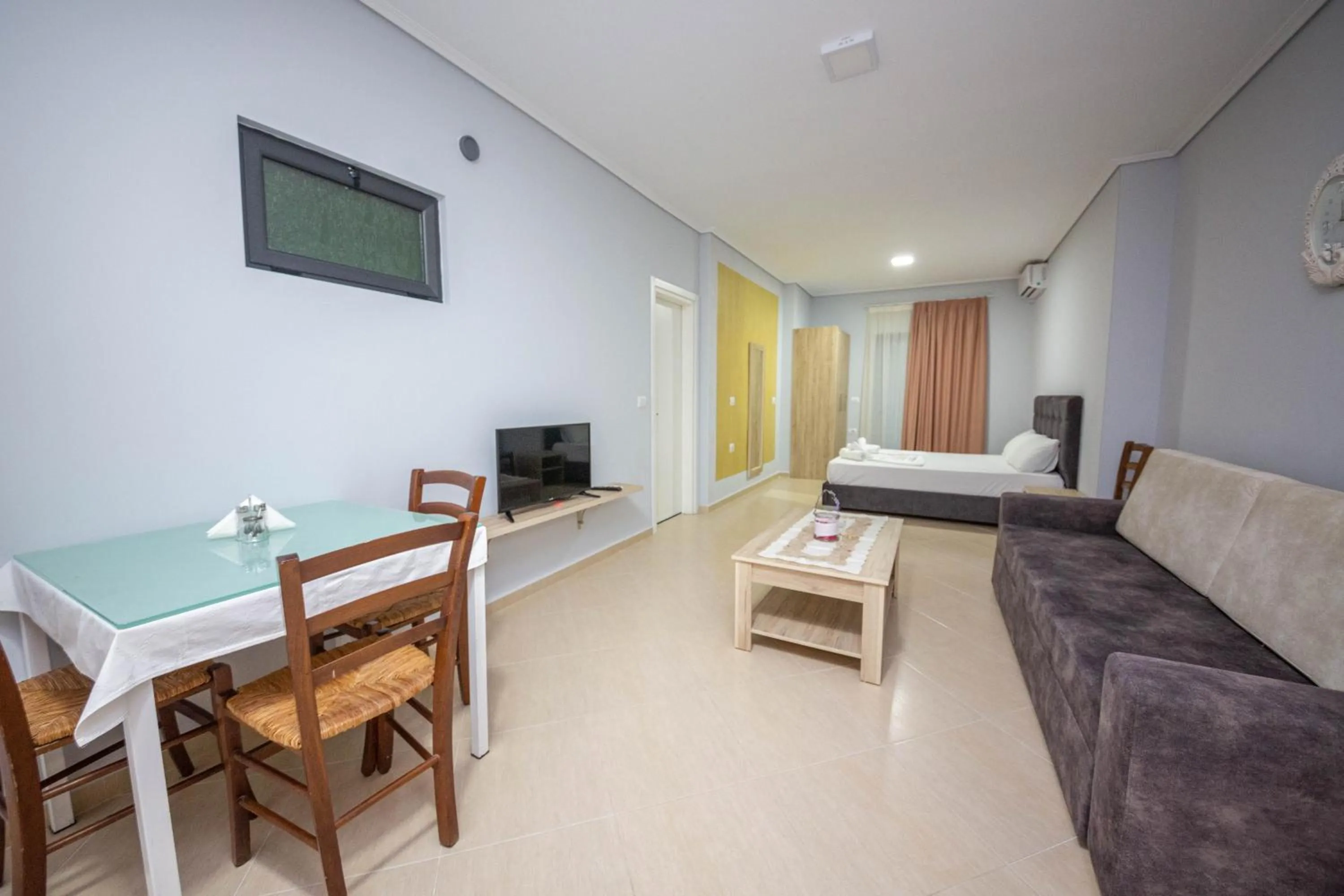 Seating area in Mamma's Apartments