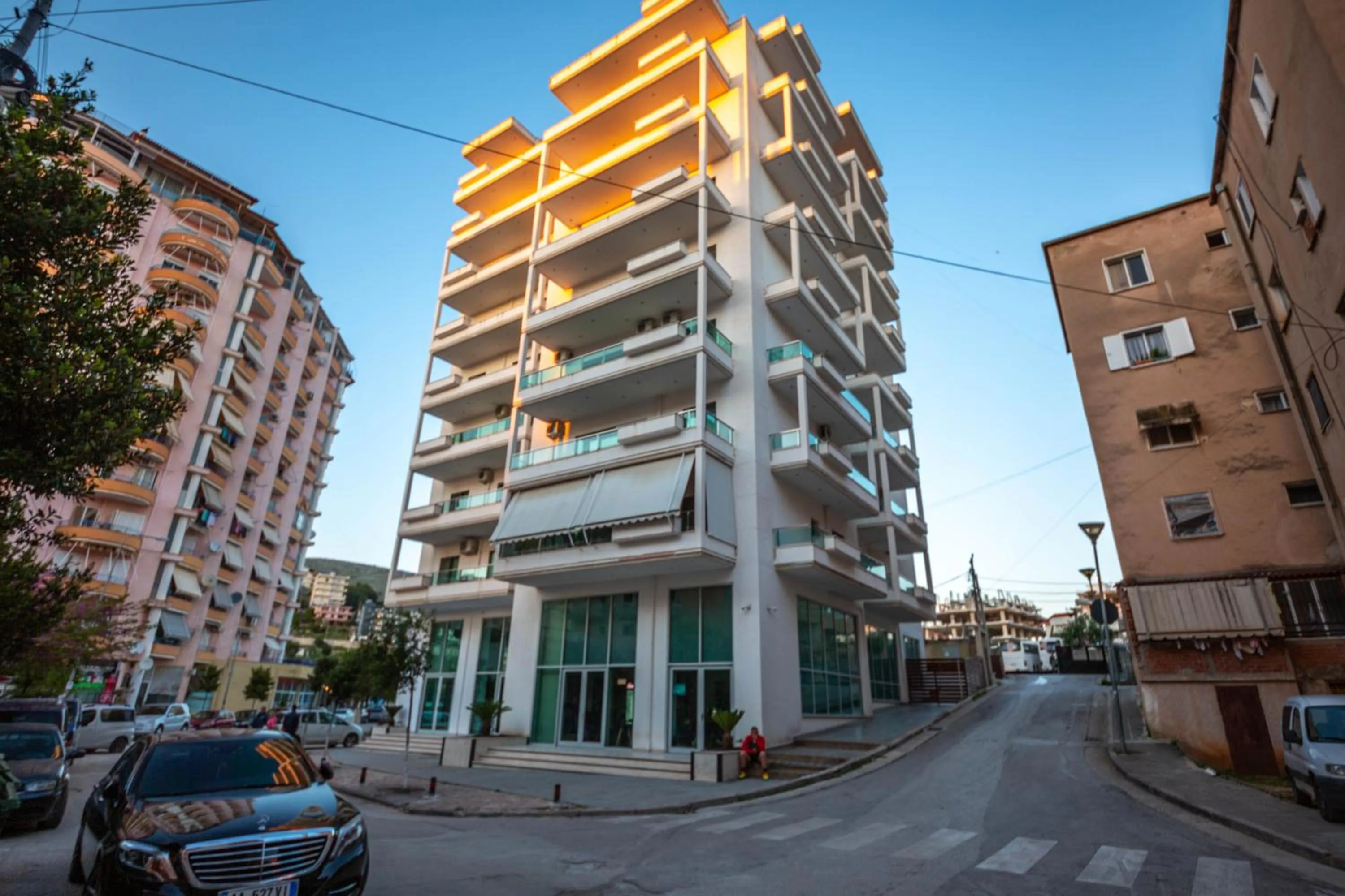 Facade/entrance in Mamma's Apartments