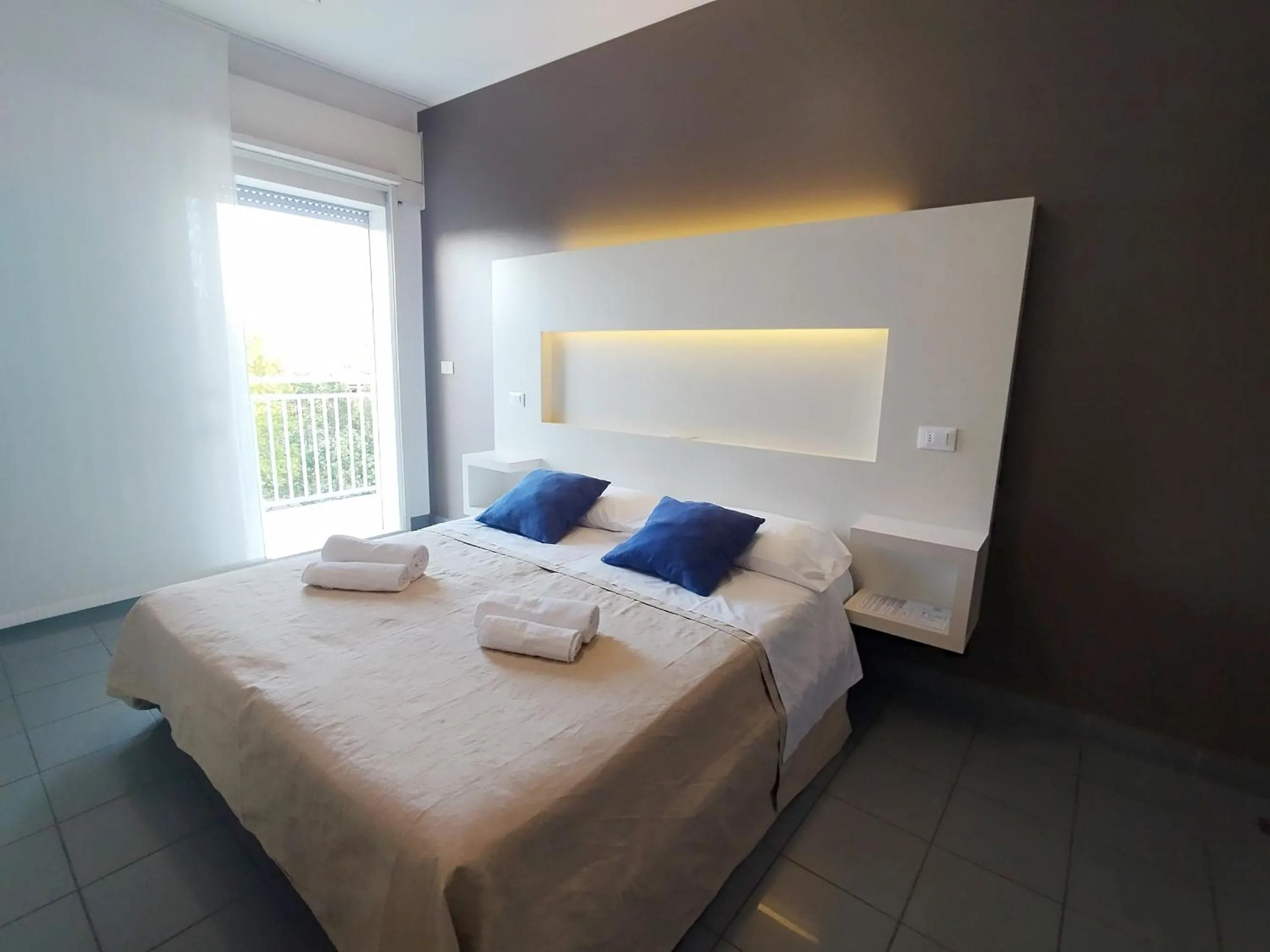 Bed in Hotel Desire'