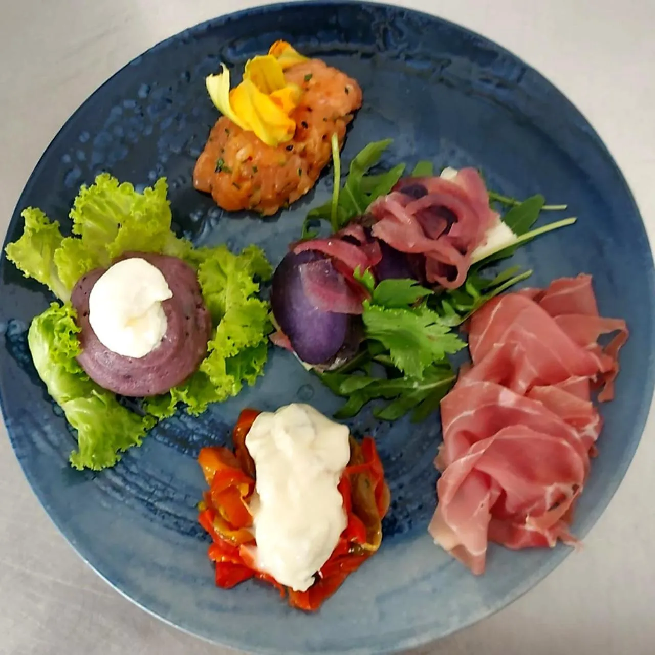 Food close-up in Hotel Desire'