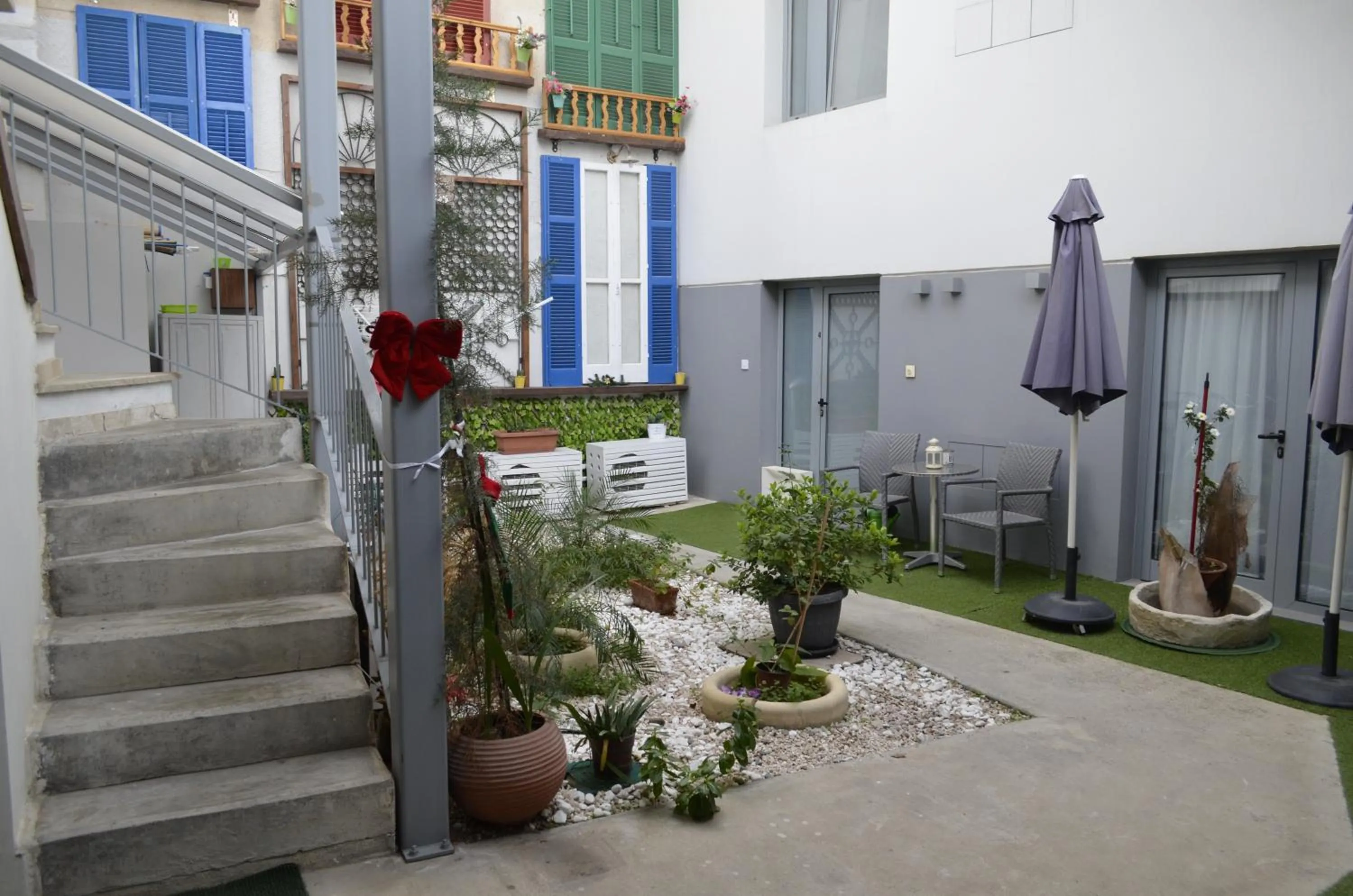 Garden in St. Lazaros Studios