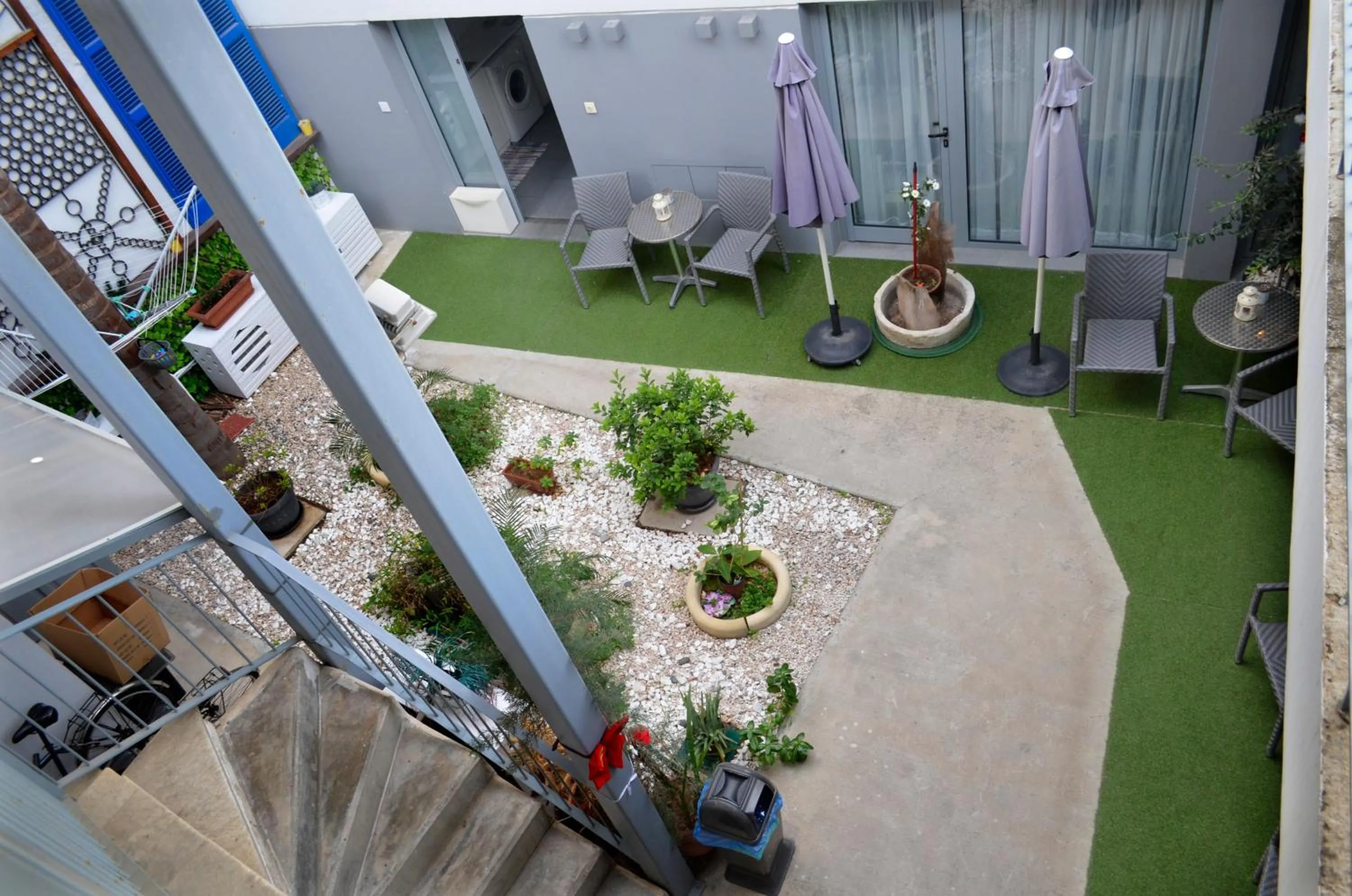 Garden in St. Lazaros Studios