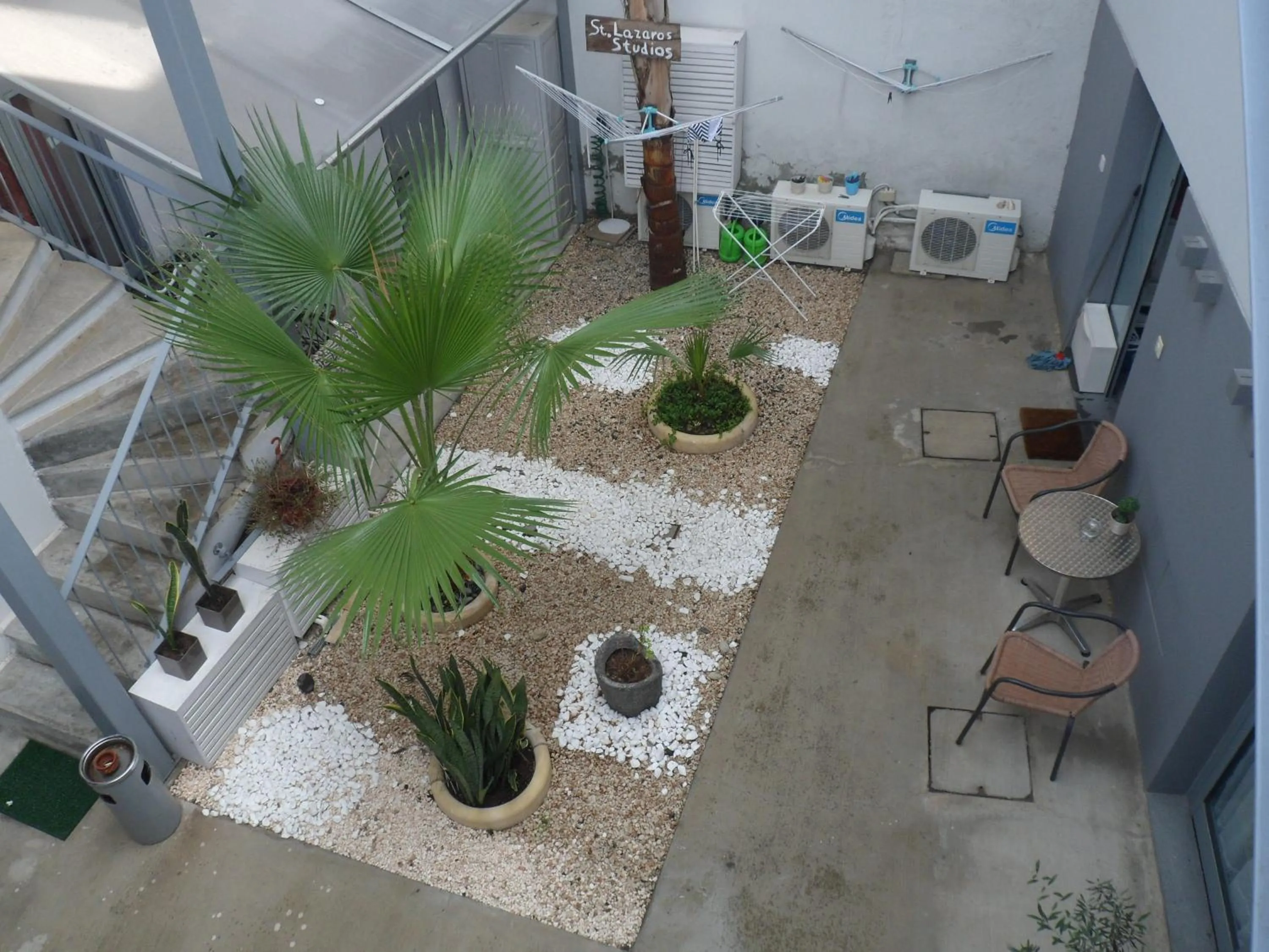 Garden in St. Lazaros Studios